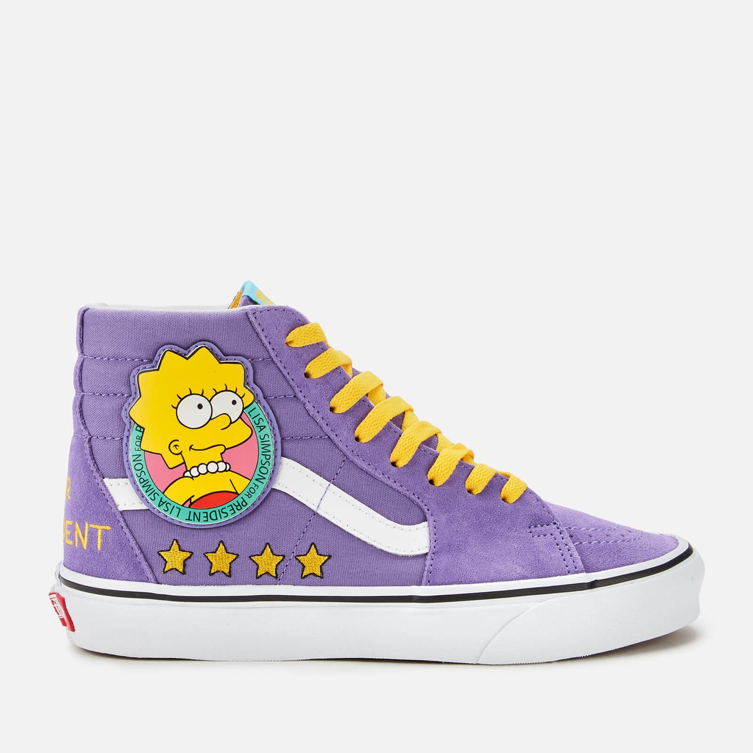 vans high tops simpsons
