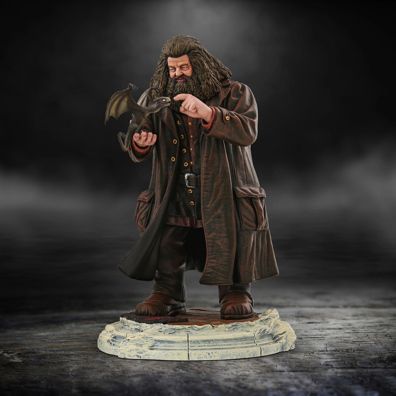 Enesco Harry Potter Hagrid and Norberta Masterpiece Collectible