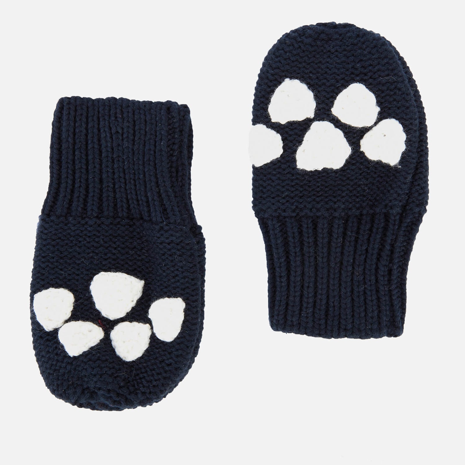 Joules Babies' Paws Mittens French Navy