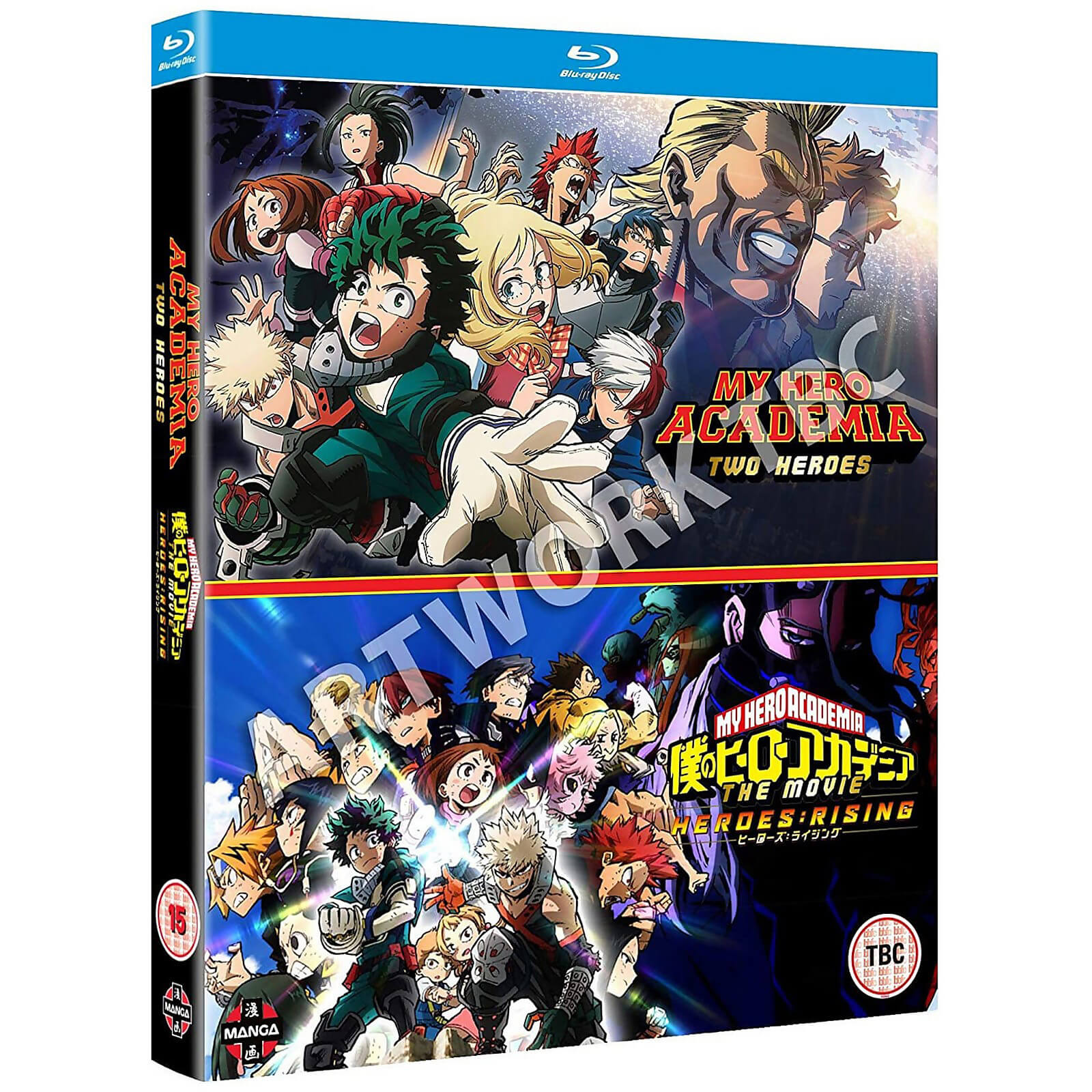 My Hero Academia World Heroes Mission Blu Ray