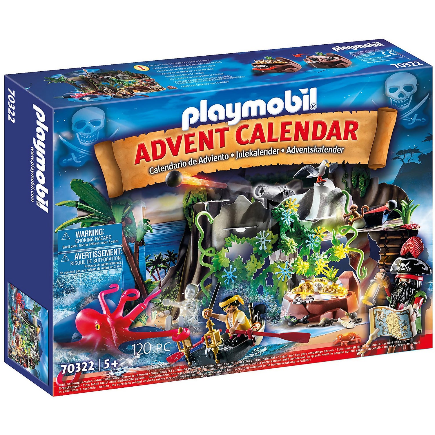 Playmobil Pirates Advent Calendar (70322) Toys Zavvi España
