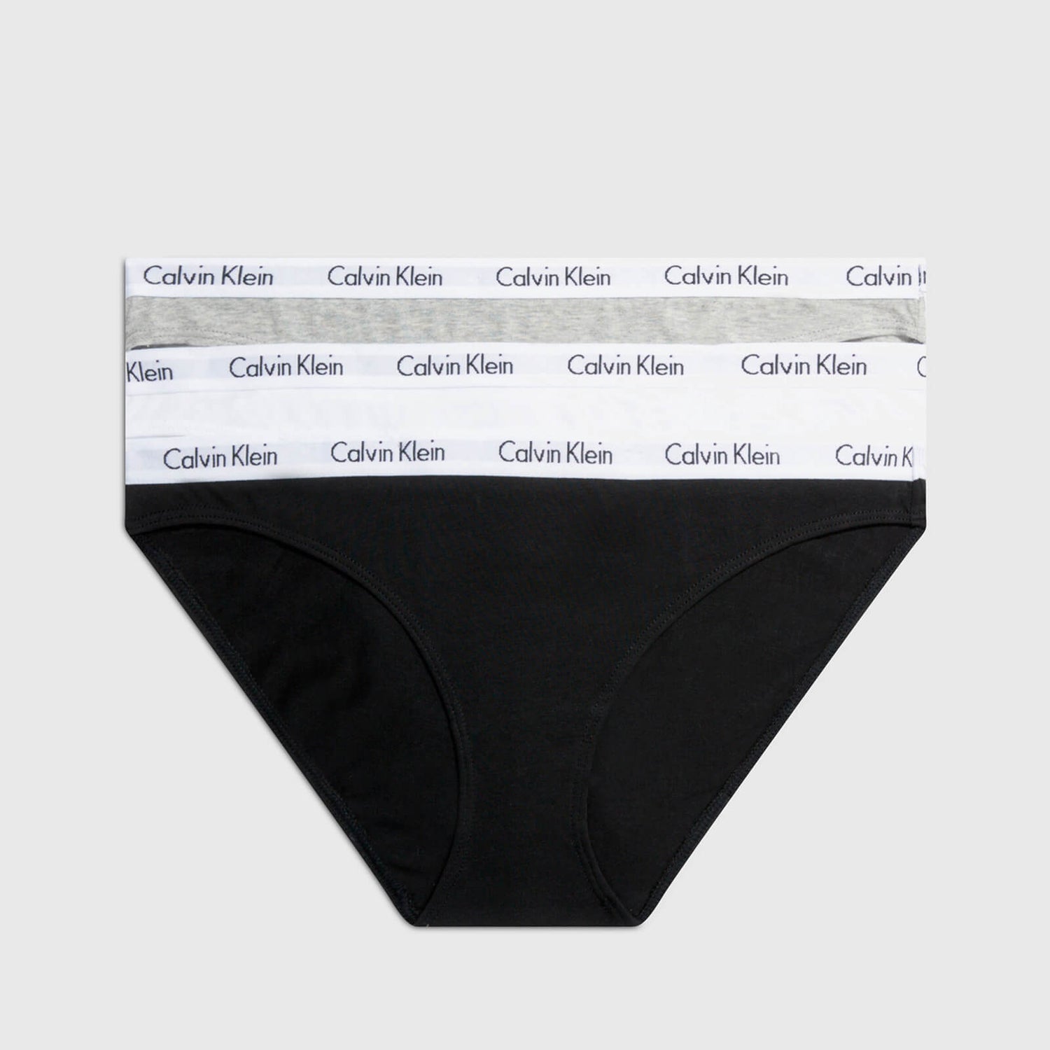 Calvin Klein Women's Core Bikini Brief 3 Pack Multi