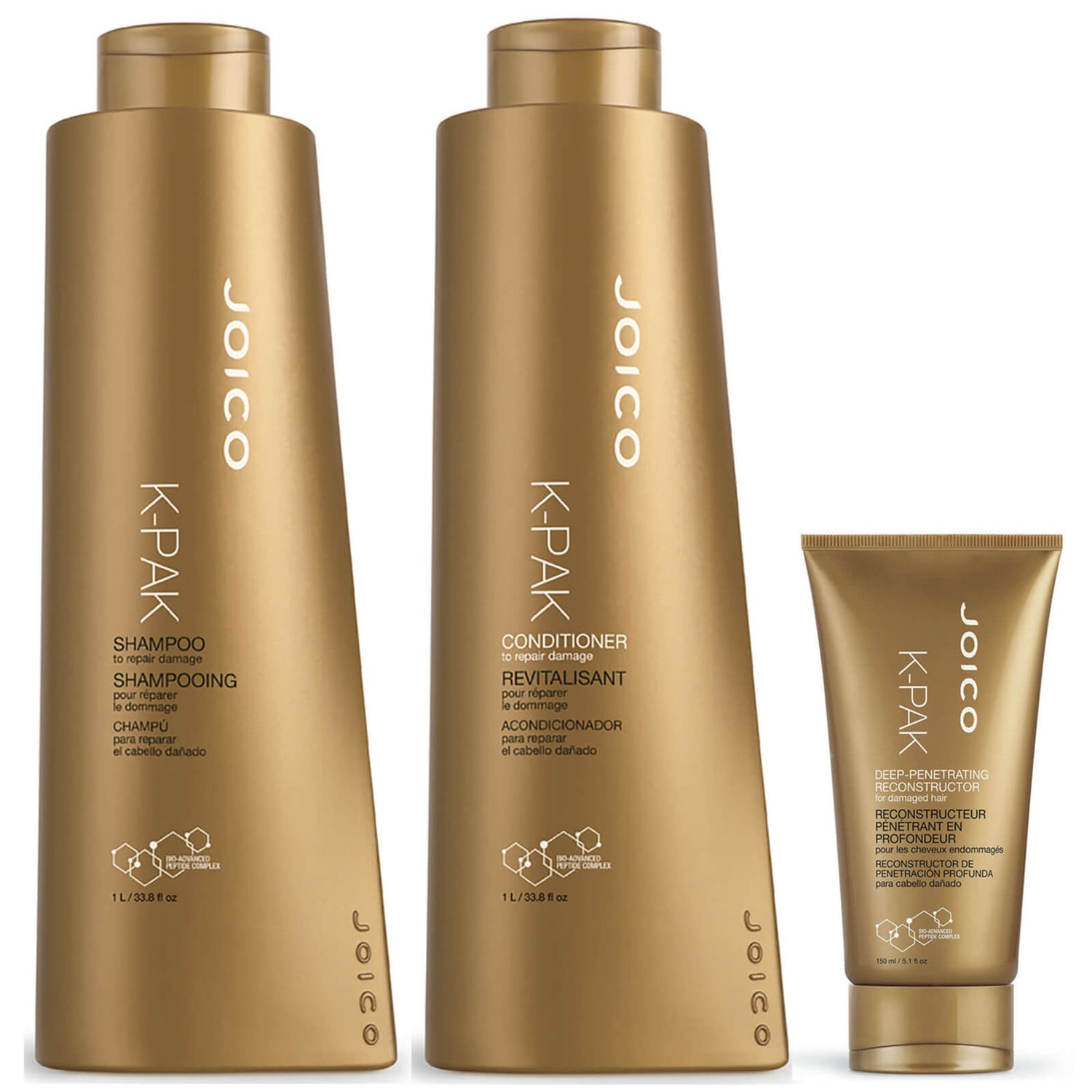 Joico KPak Shampoo, Conditioner and Hydrator Supersize Set LOOKFANTASTIC