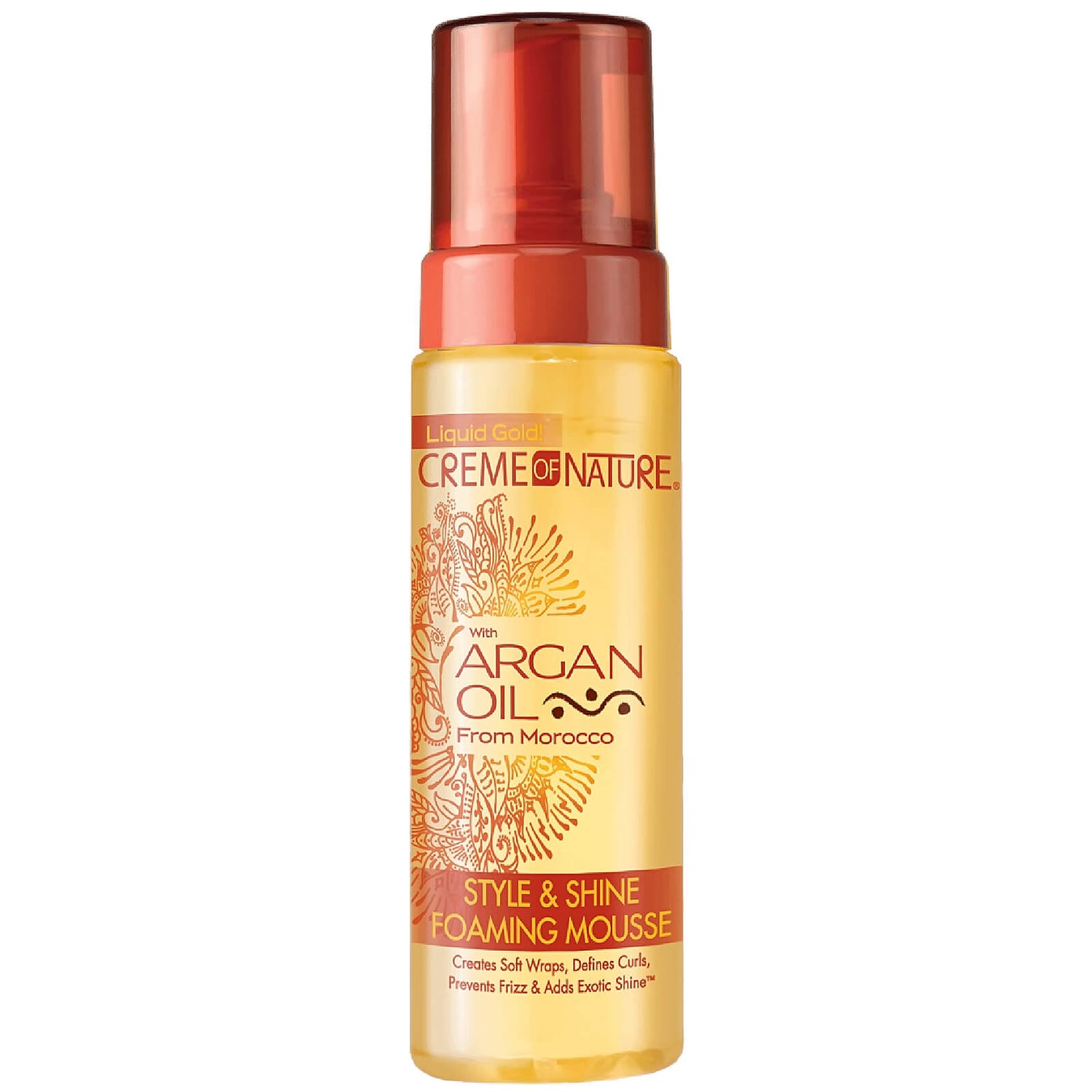 Crème of Nature Argan Oil Style & Shine Foaming Mousse 207ml