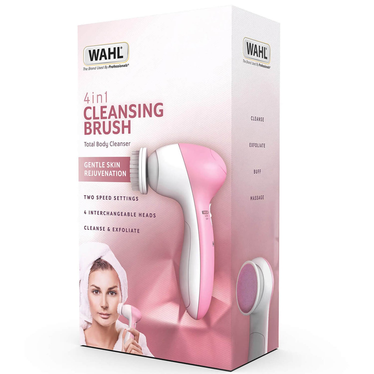Wahl 4 in 1 Cleansing Brush LOOKFANTASTIC