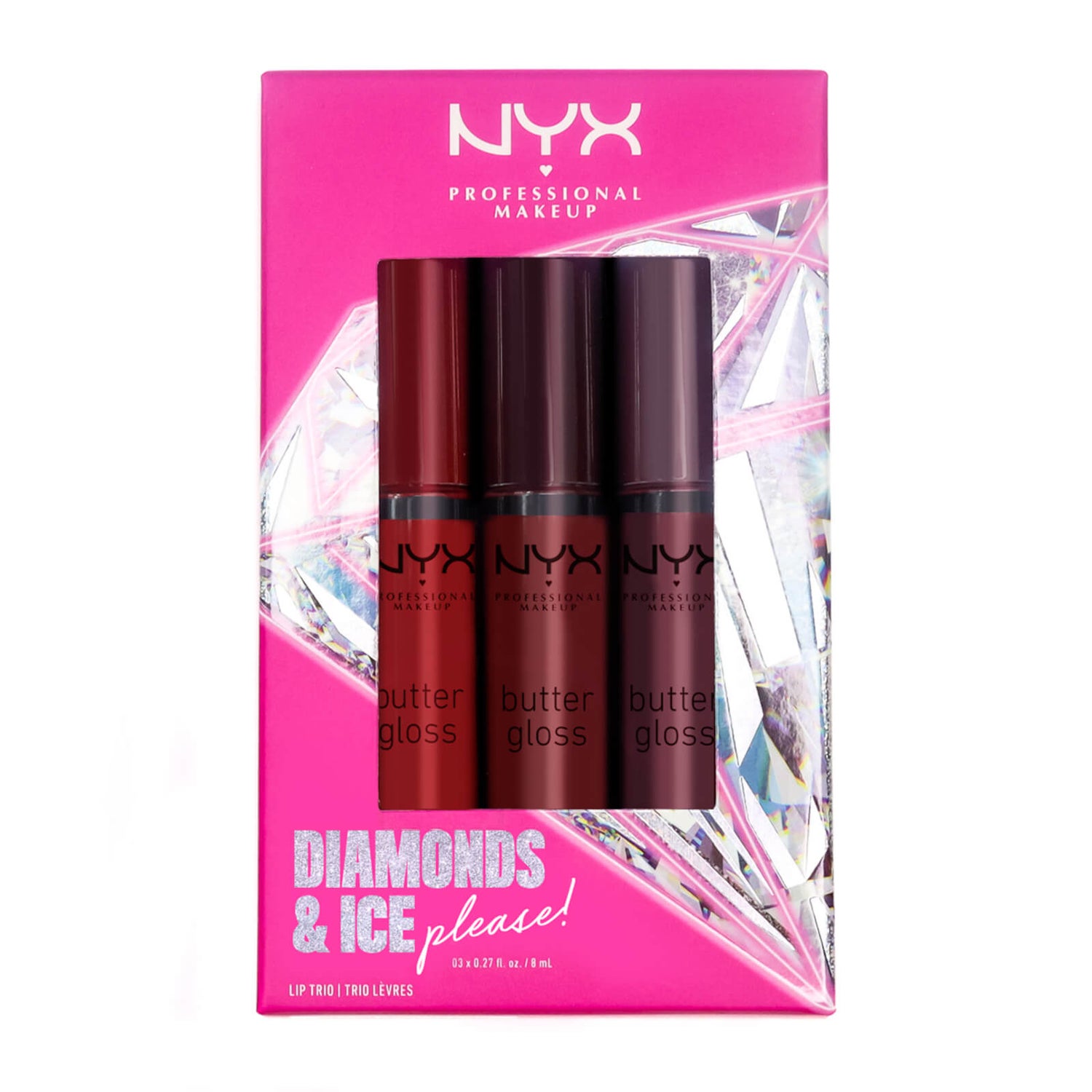 NYX Professional Makeup Diamonds and Ice Please Butter Gloss Lip Gloss
