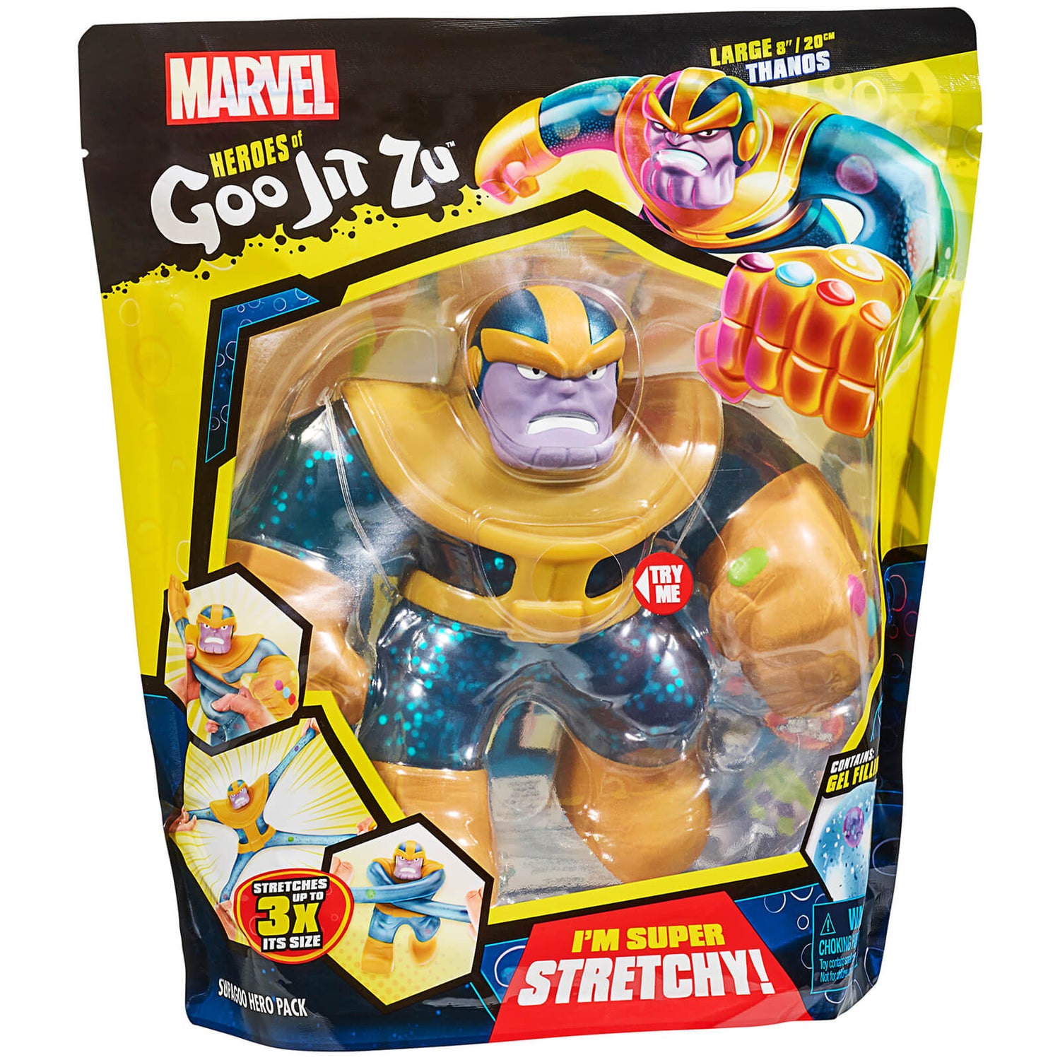 Heroes of Goo Jit Zu Marvel - Supagoo Thanos Toys - Zavvi UK