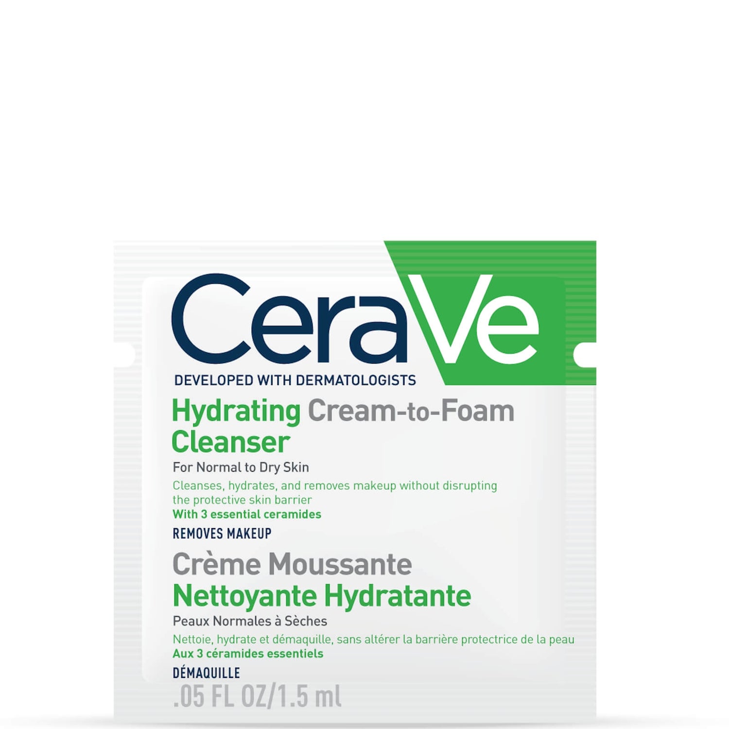 CeraVe Creamy Cleanser 1.5ml LOOKFANTASTIC