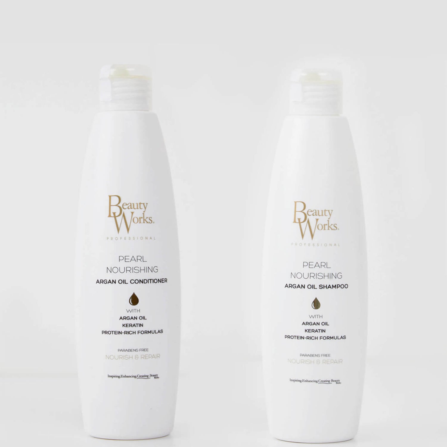Beauty Works Pearl Nourishing Shampoo and Conditioner Duo 250ml