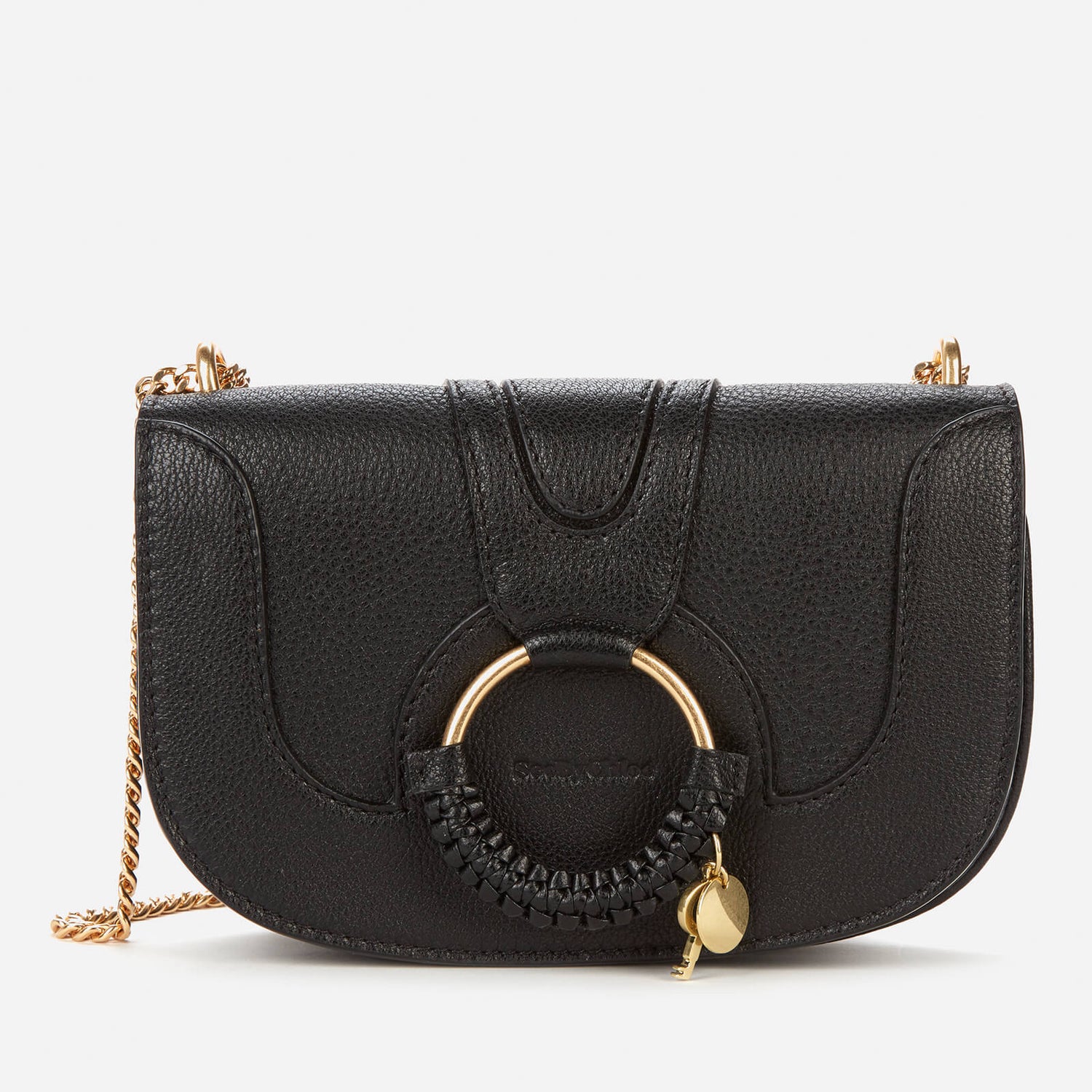 See by Chloé Women's Hana Chain Shoulder Bag - Black - Free UK Delivery ...