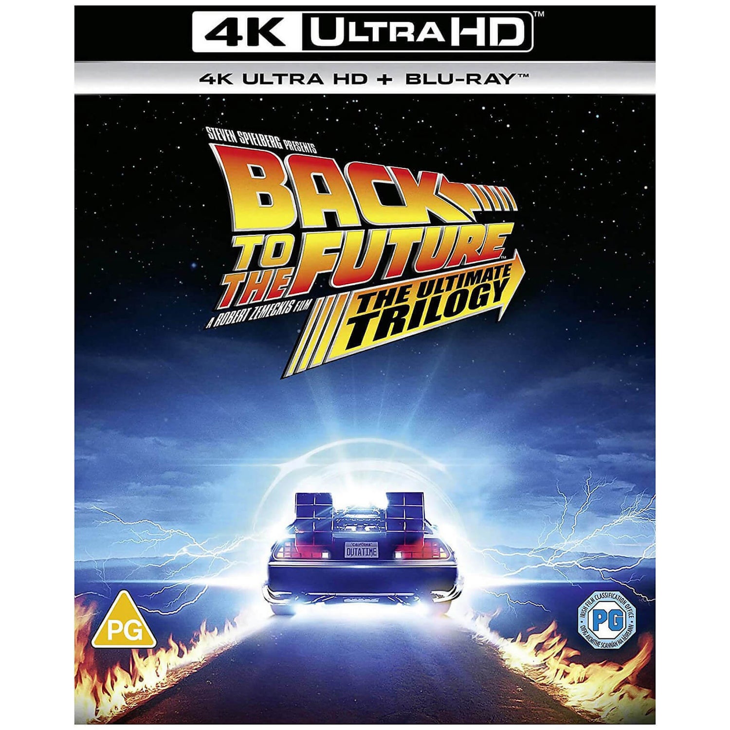Back to the Future The Ultimate Trilogy [New 4K UHD Bluray] DVD Blu
