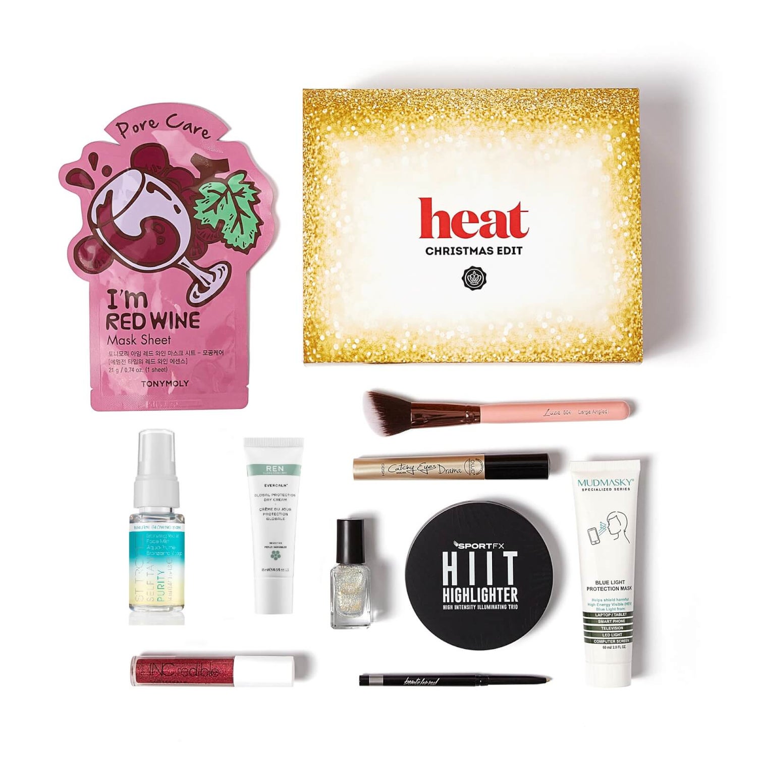 GLOSSYBOX X Heat Christmas Box Limited Edition (Worth over £120