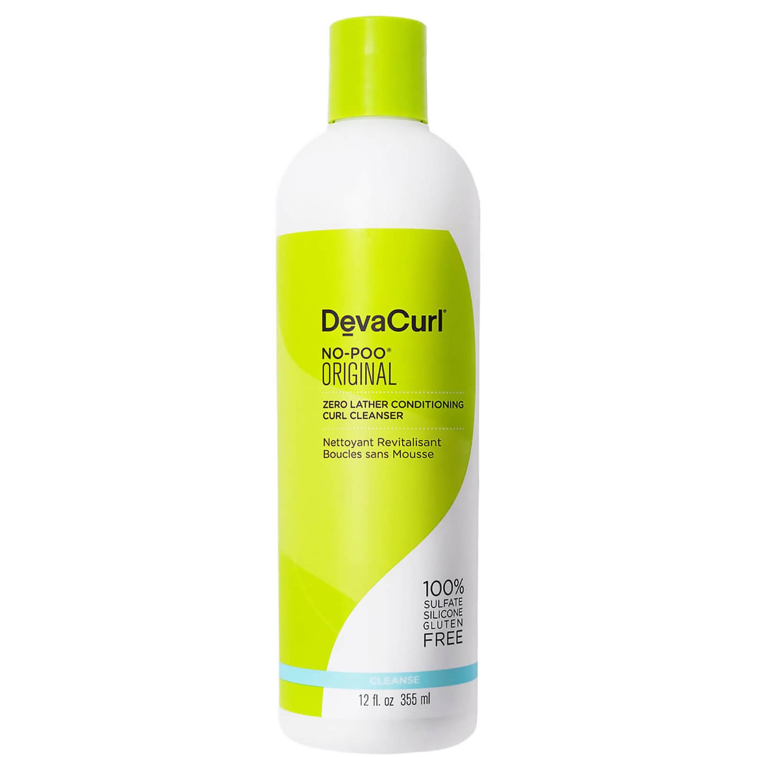 DevaCurl NoPoo Original Zero Lather Conditioning Curl Cleanser 355ml