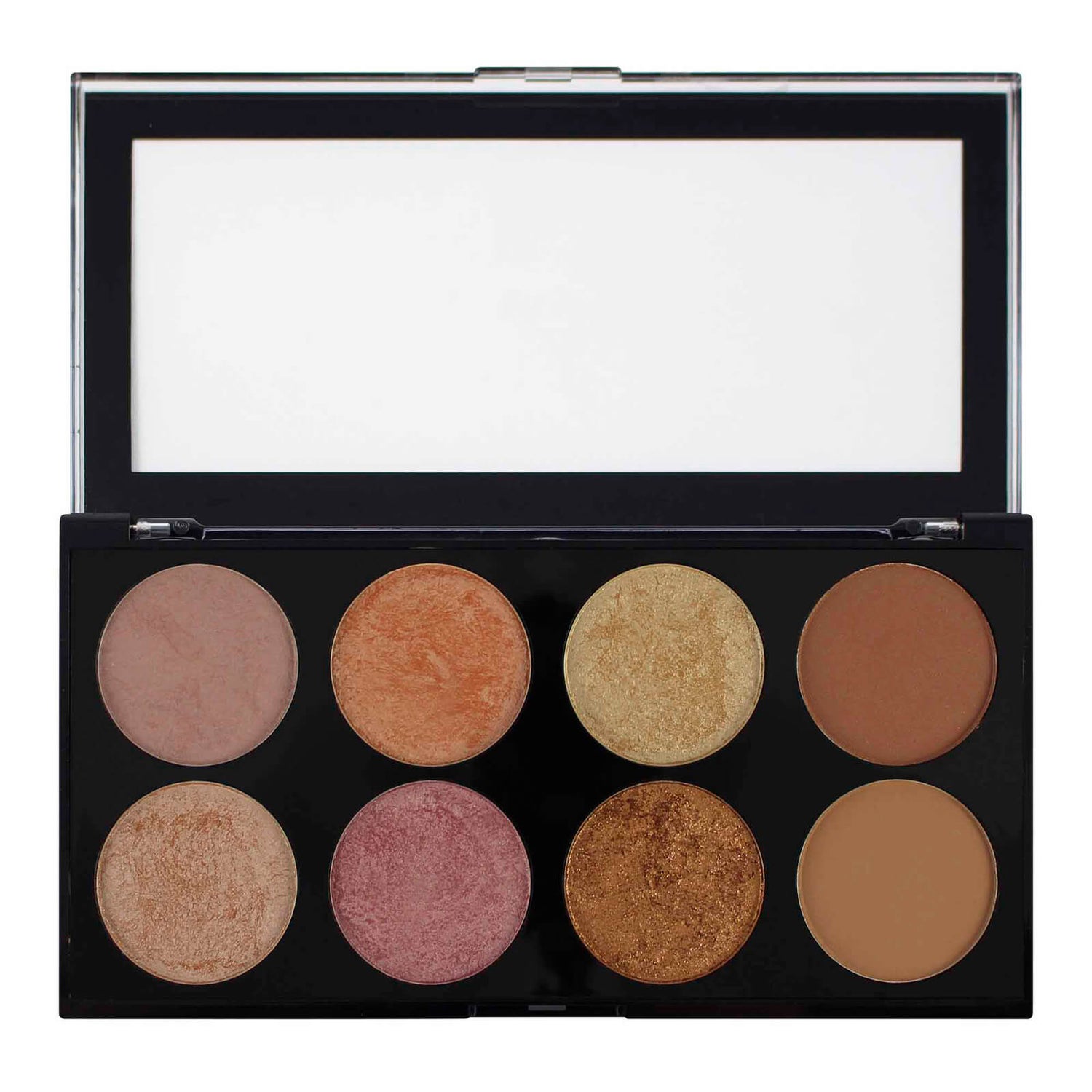 Makeup Revolution Ultra Palette Golden Sugar 2 Blush, Bronze