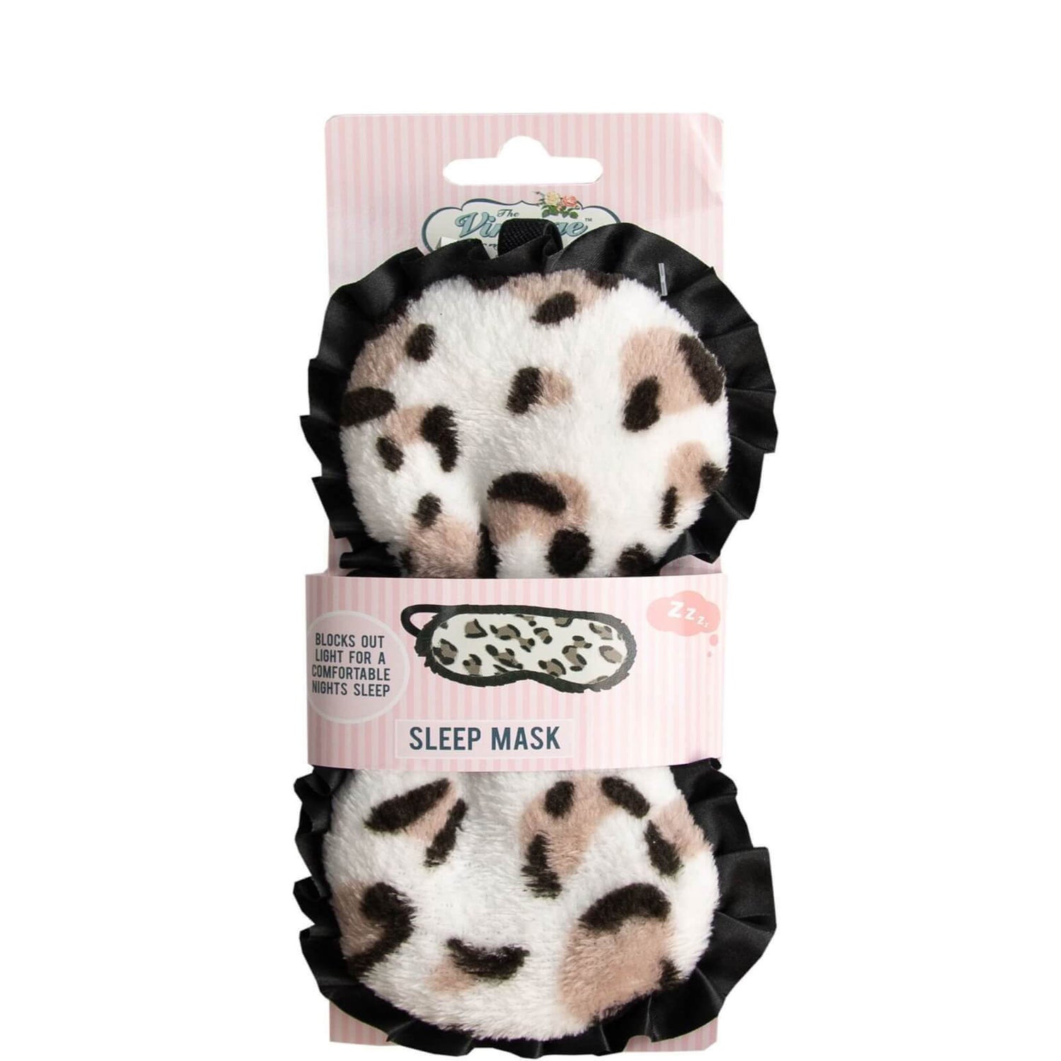 The Vintage Cosmetic Company Leopard Print Sleep Mask LOOKFANTASTIC