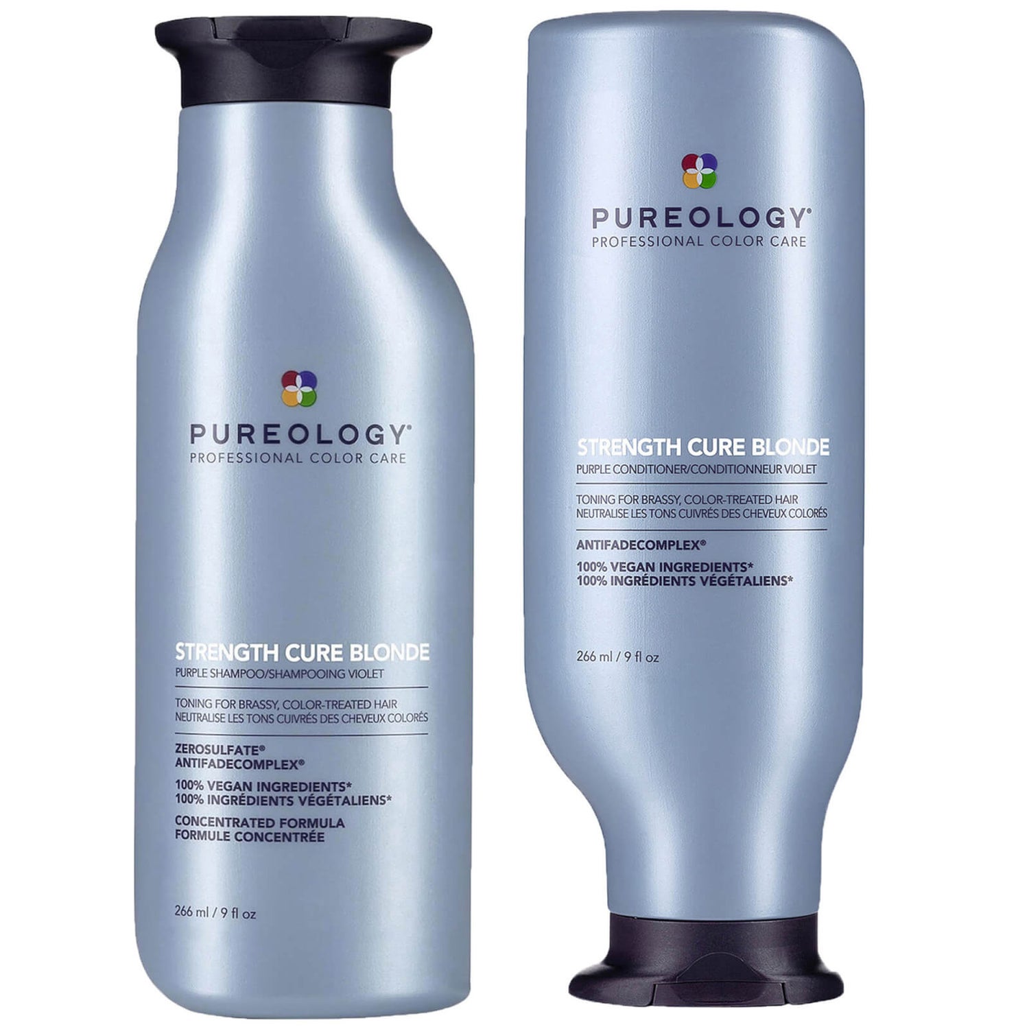 Pureology Strength Cure Blonde Shampoo and Conditioner Strengthening ...