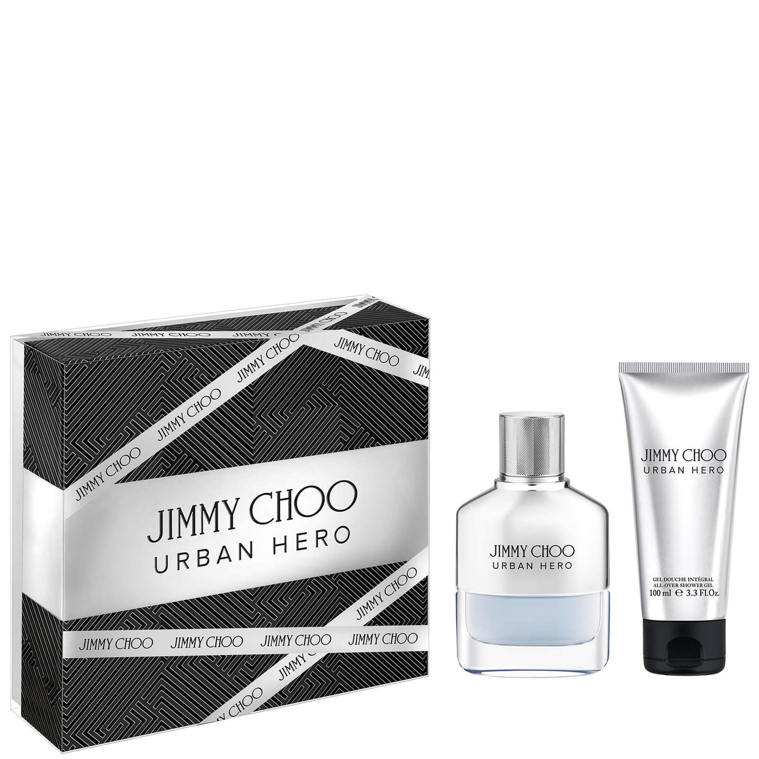 Jimmy Choo Urban Hero Eau de Parfum and Shower Gel Set LOOKFANTASTIC