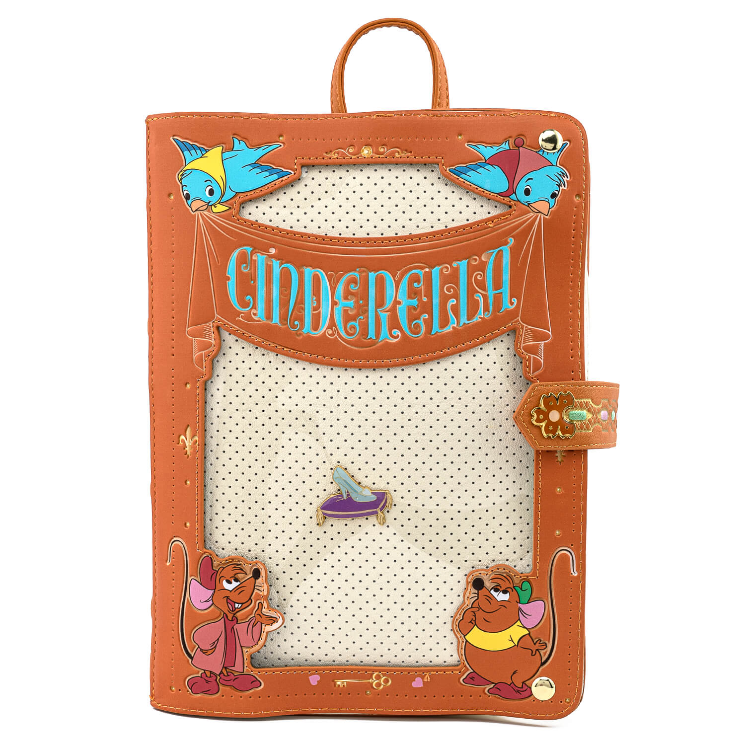 Loungefly Disney Cinderella Pin Collector Backpack Merchandise Zavvi UK