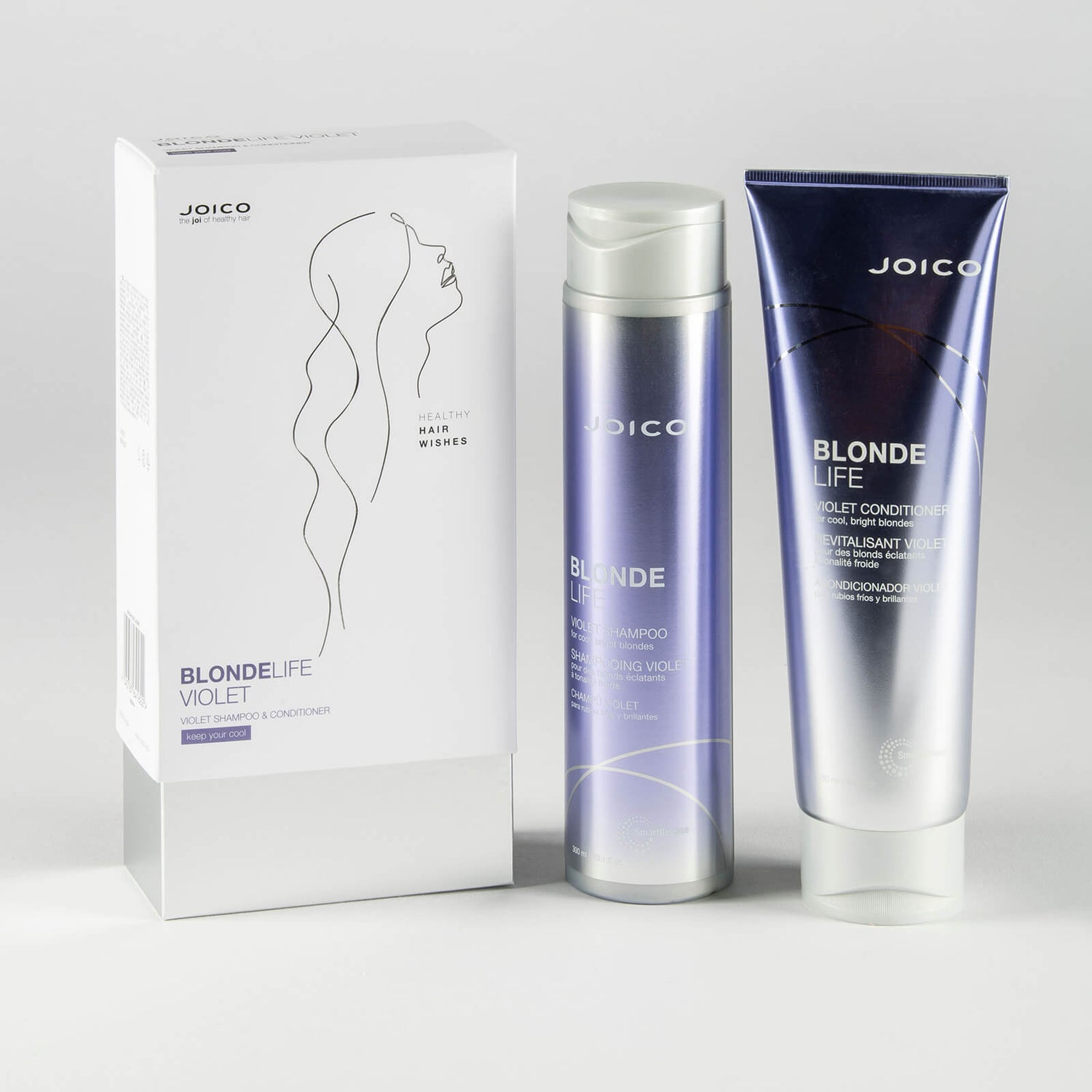 Joico Blonde Life Violet Shampoo and Conditioner Gift Set 2020