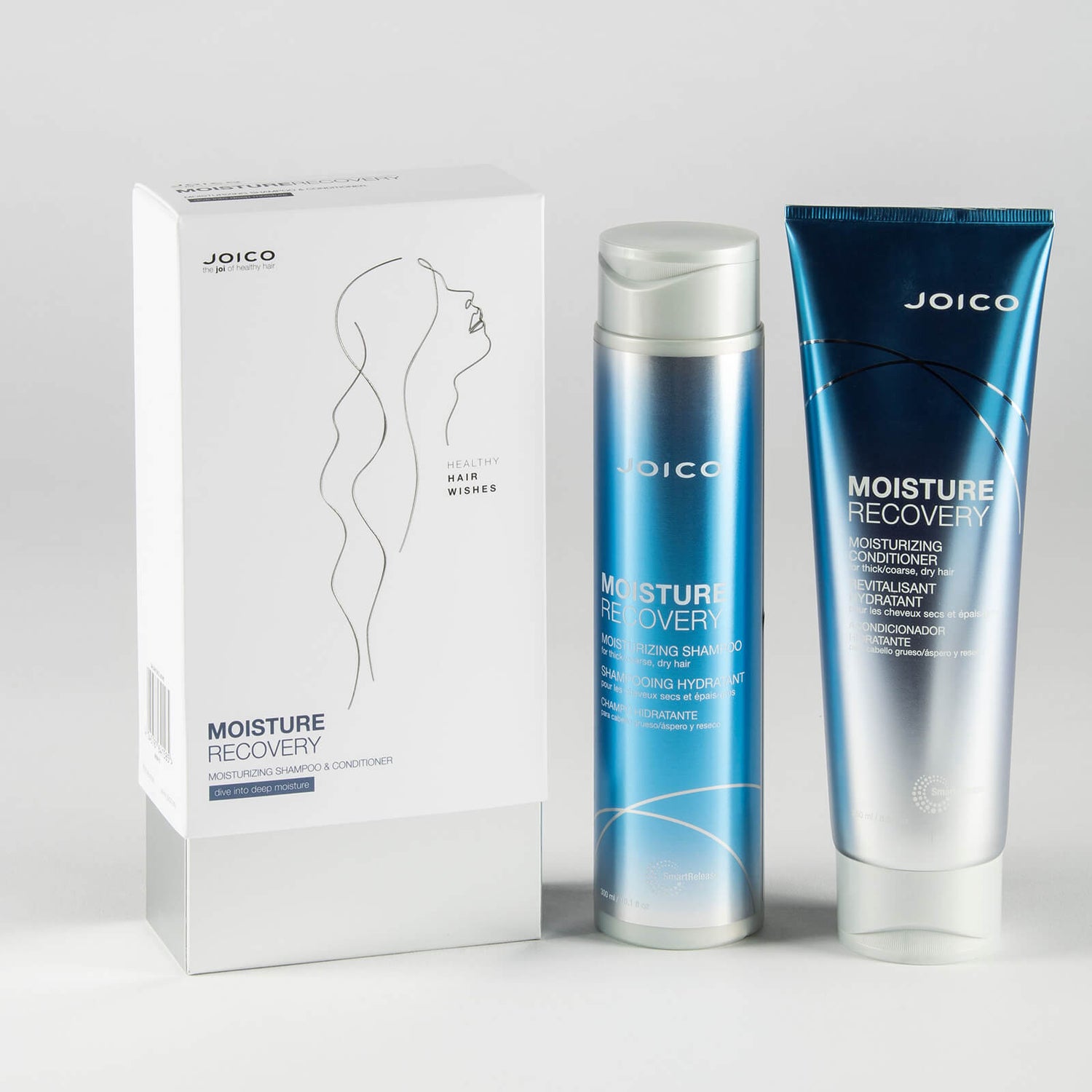 Joico Moisture Recovery Shampoo and Conditioner Gift Set 2020 LOOKFANTASTIC AU