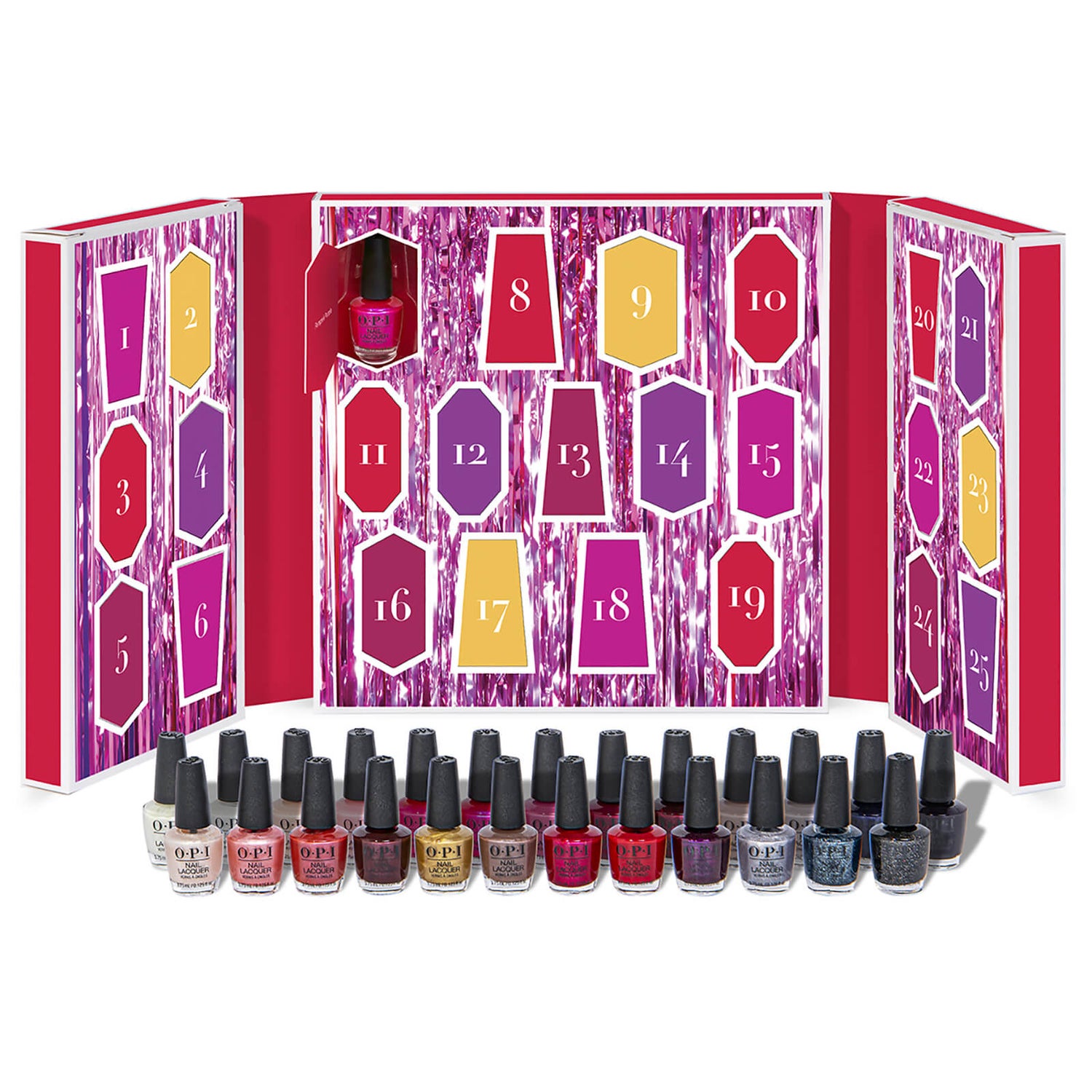 OPI Shine Bright Collection Nail Polish Beauty Advent Calendar 24 x 3