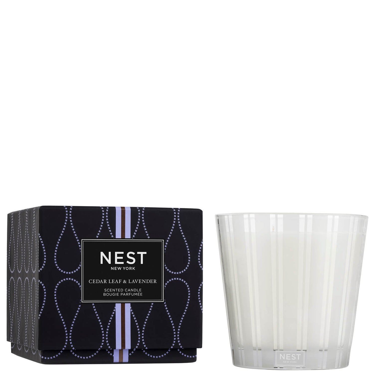 NEST New York Cedar Leaf and Lavender 3Wick Candle 600g Cult Beauty