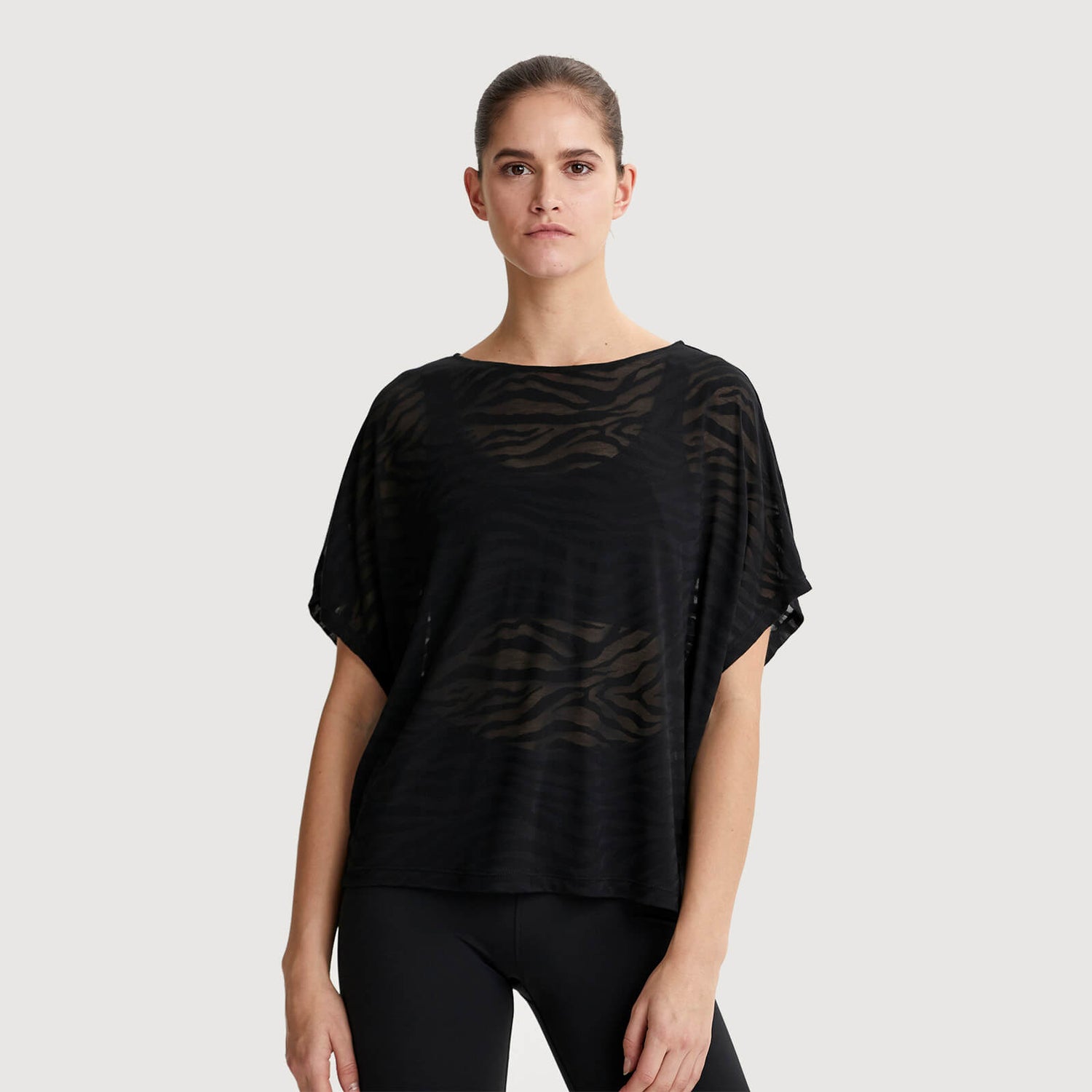 Varley Women's Almo T-Shirt - Zebra Sheer | TheHut.com