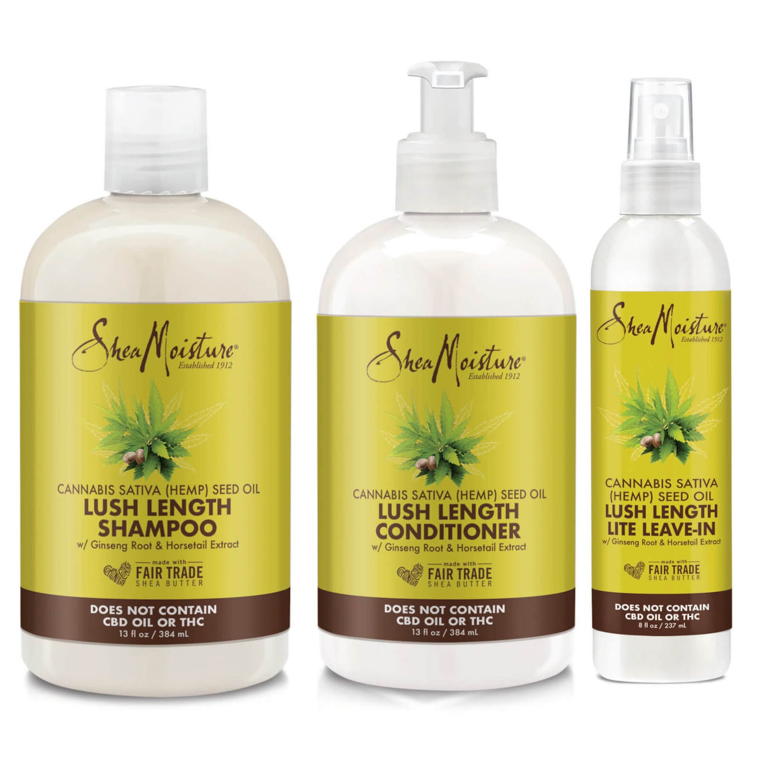 SheaMoisture Hemp Seed Oil Lush Hair Set LOOKFANTASTIC AU