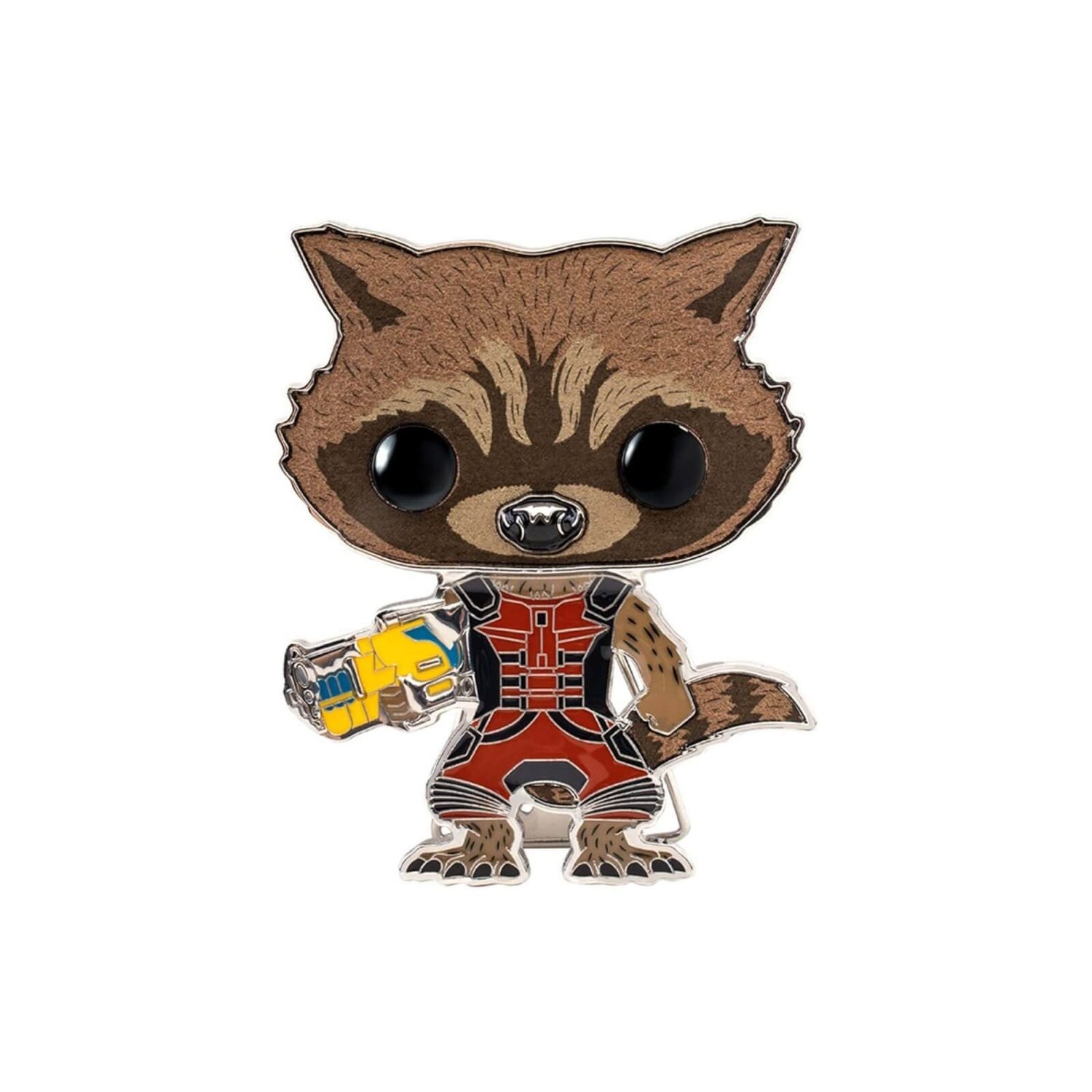 Figurine Funko Pop! Marvel - Les Gardiens De La Galaxie 2 - Rocket Raccoon - Environ 9 Cm - Boîte Fenêtrée