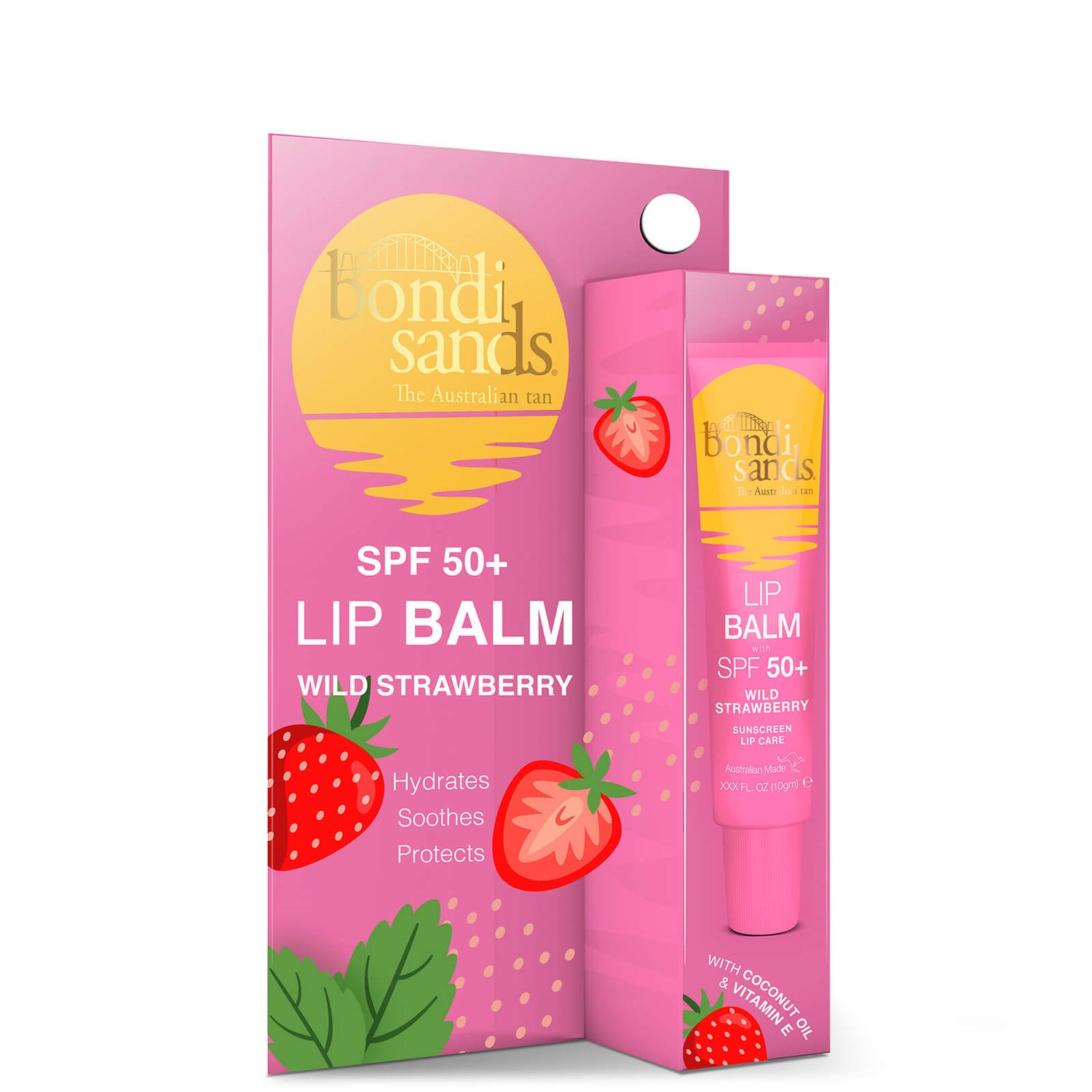 Bondi Sands SPF50+ Strawberry Lip Balm 10g Lookfantastic UAE