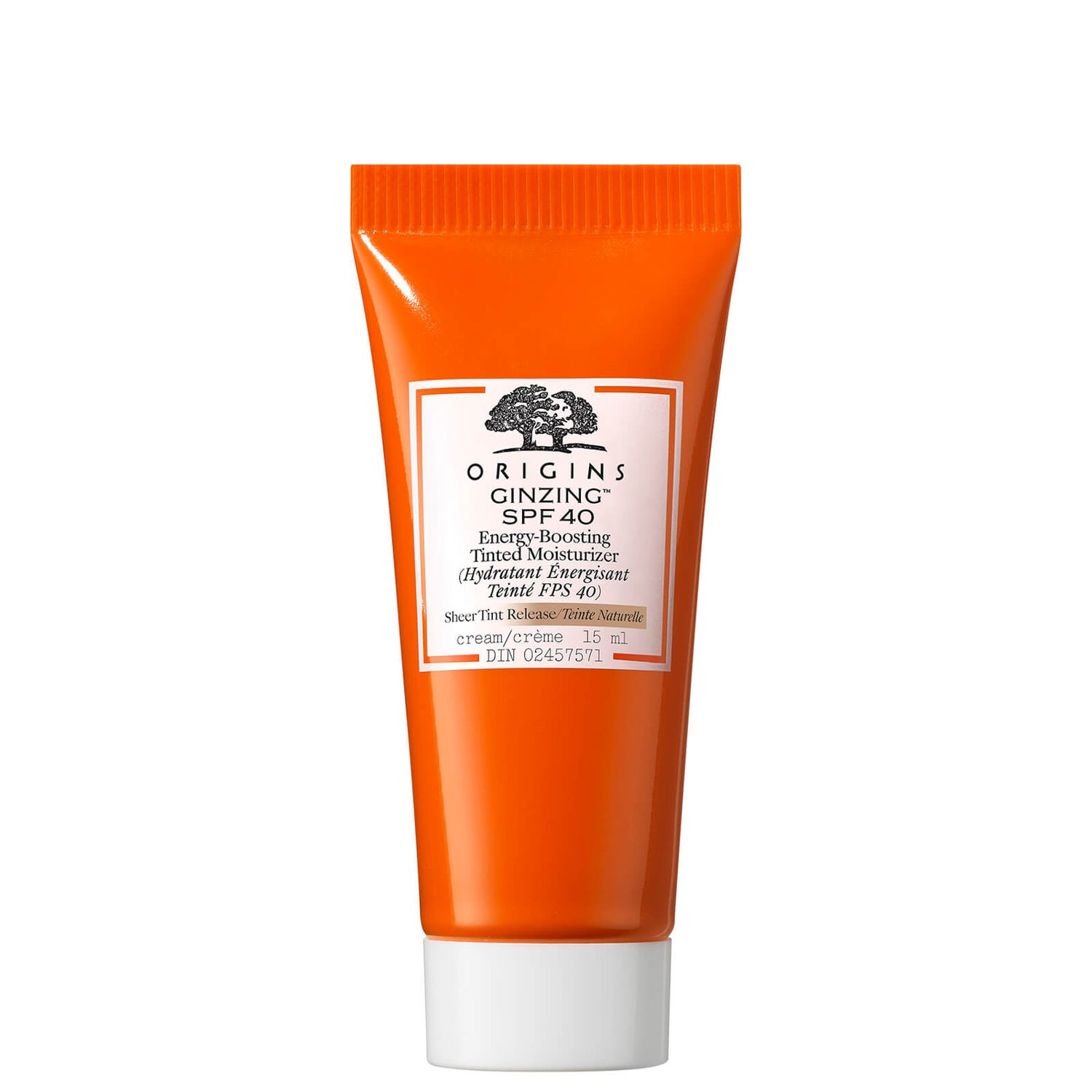 Origins Ginzing Tinted Moisturizer SPF40 15ml LOOKFANTASTIC