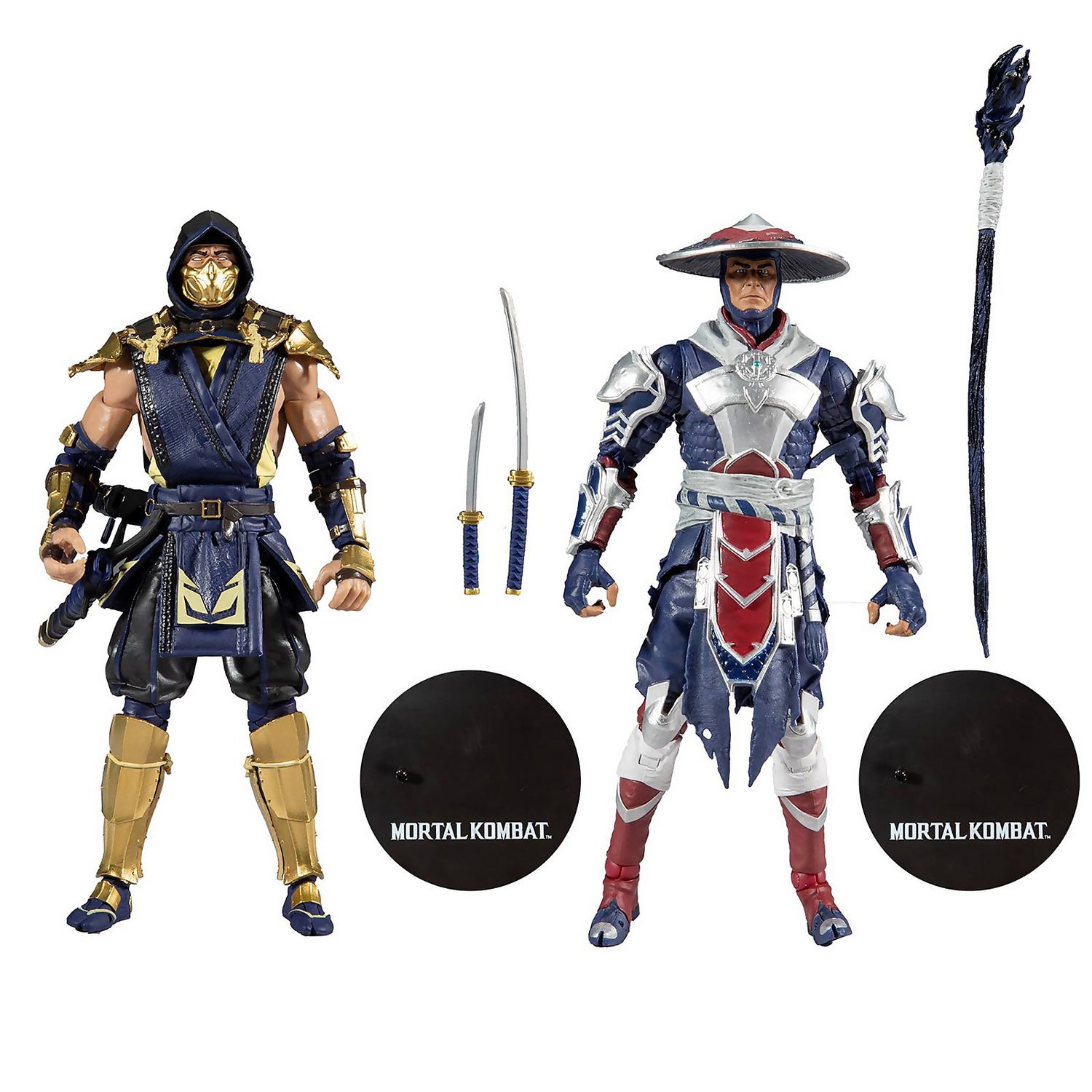 McFarlane Mortal Kombat 2Pk Scorpion & Raiden Action Figure