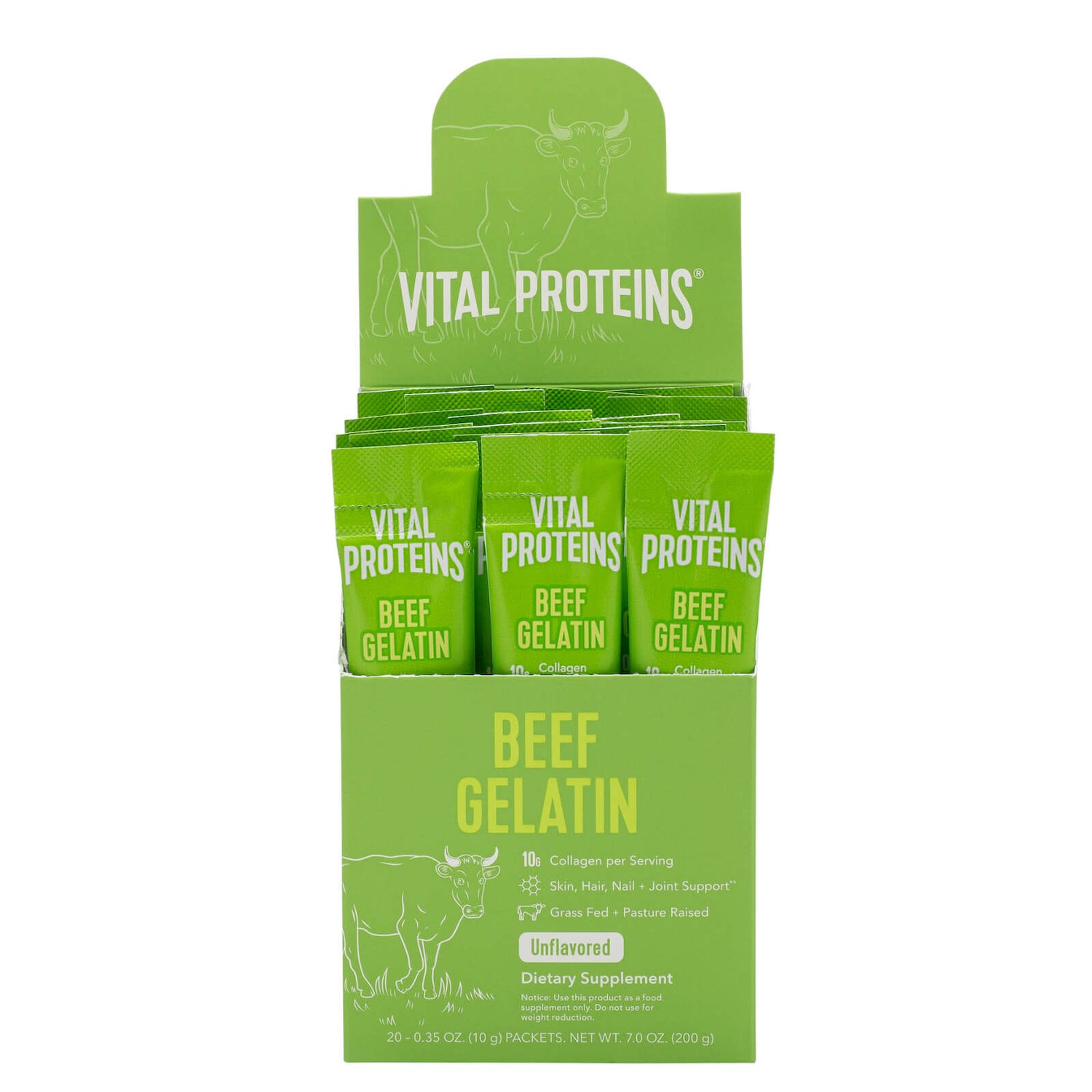 Beef Gelatin Sachets (Bovine Gelatin) Vital Proteins UK