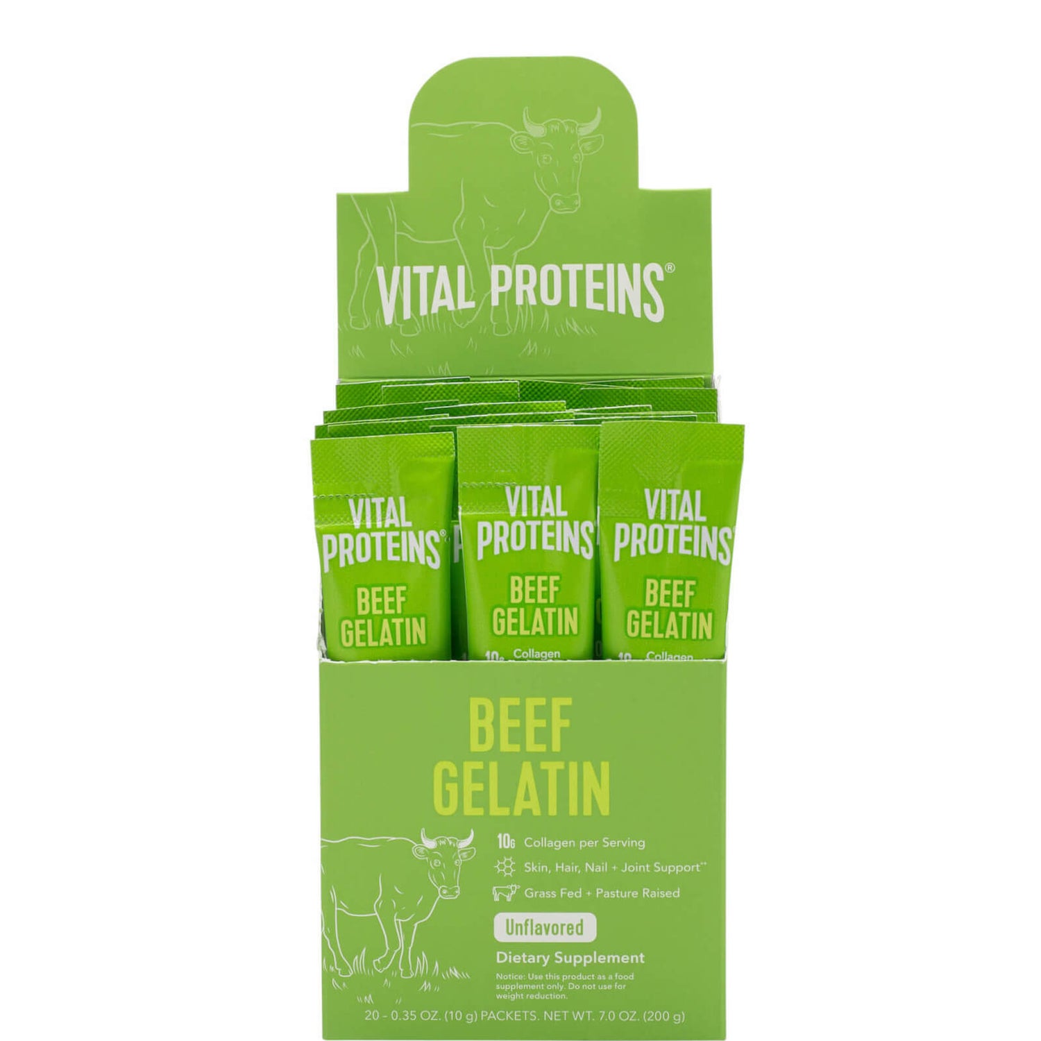 Beef Gelatin Sachets (Bovine Gelatin) Vital Proteins UK