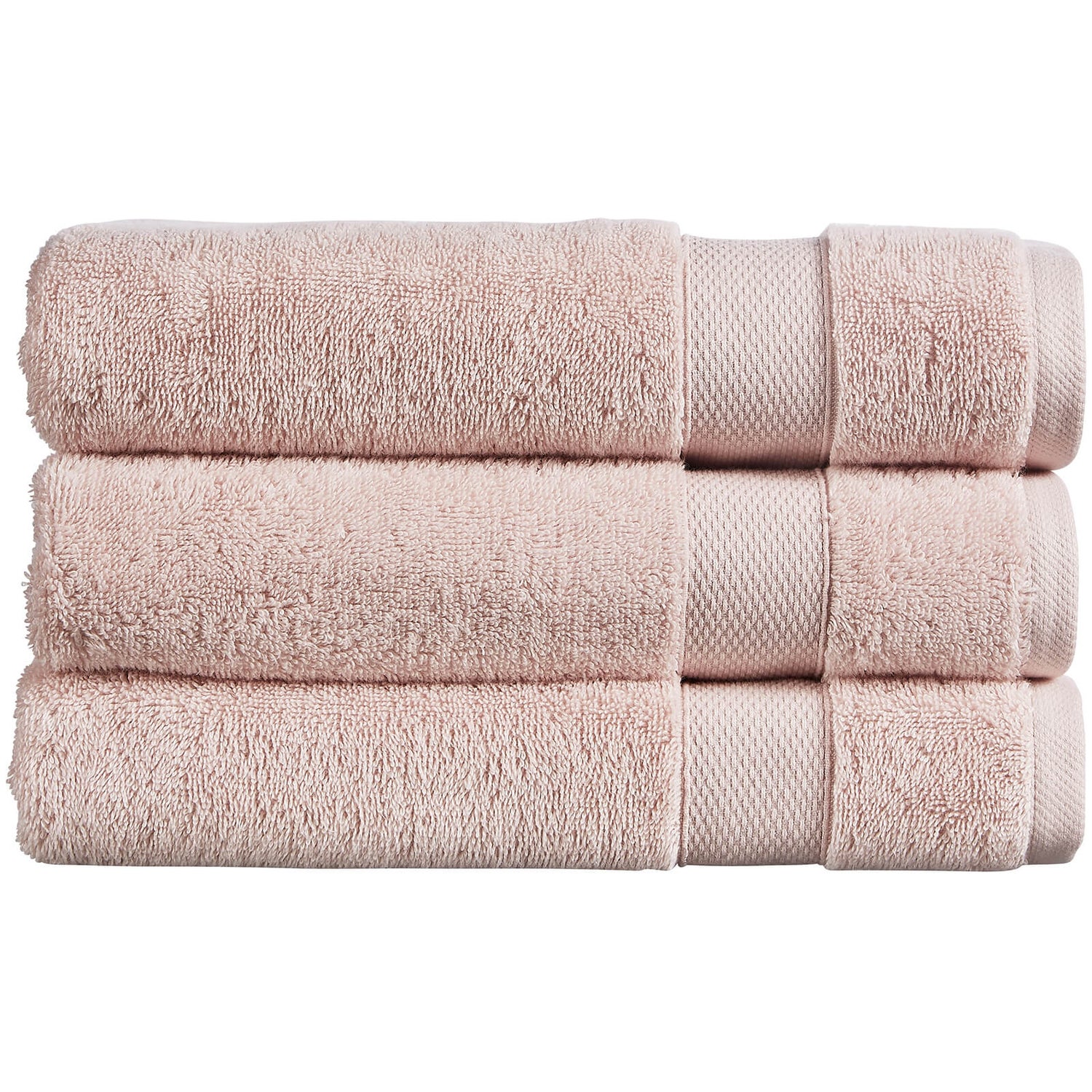 Christy Refresh Bath Towel Set of 4 Dusty Pink