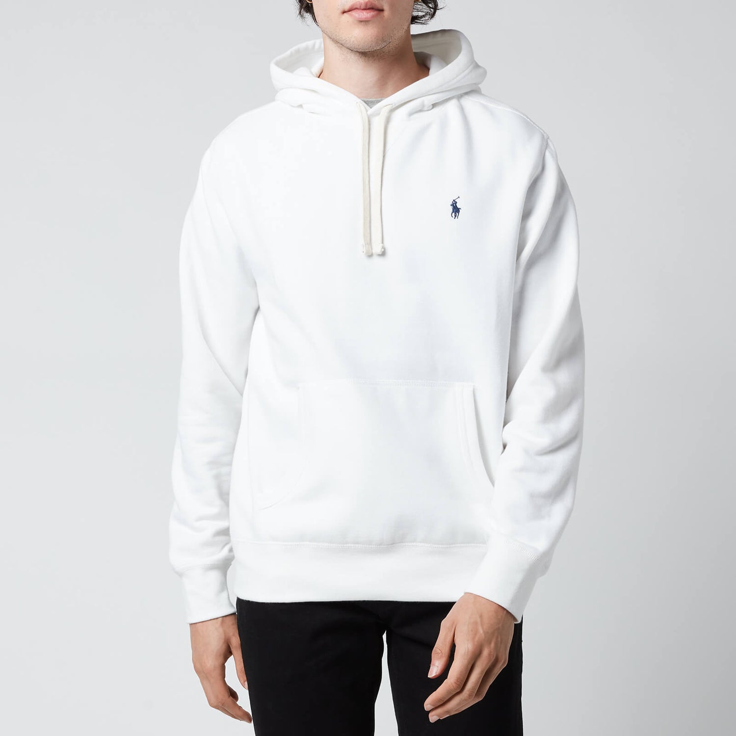 Polo Ralph Lauren Men's Fleece Hoodie - White - Free UK Delivery Available