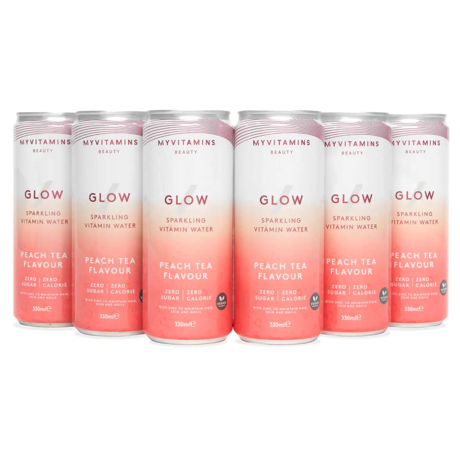 Myvitamins Glow Sparkling Vitamin Water Beauty Myvitamins