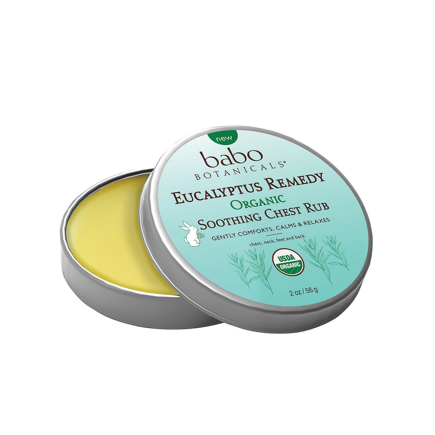 Babo Botanicals Eucalyptus Remedy Soothing Chest Rub LOOKFANTASTIC
