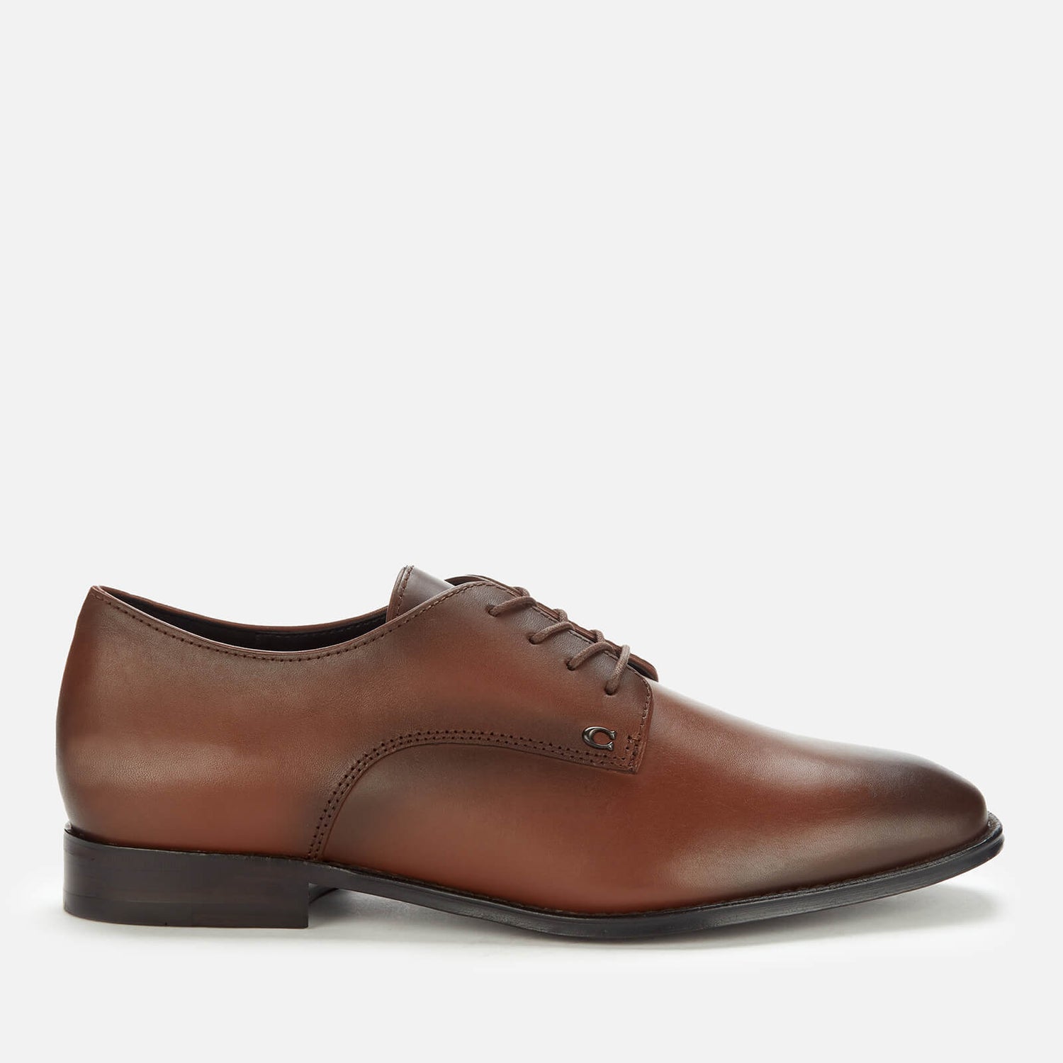 Coach Men's Metropolitan Leather Derby Shoes Saddle Free UK