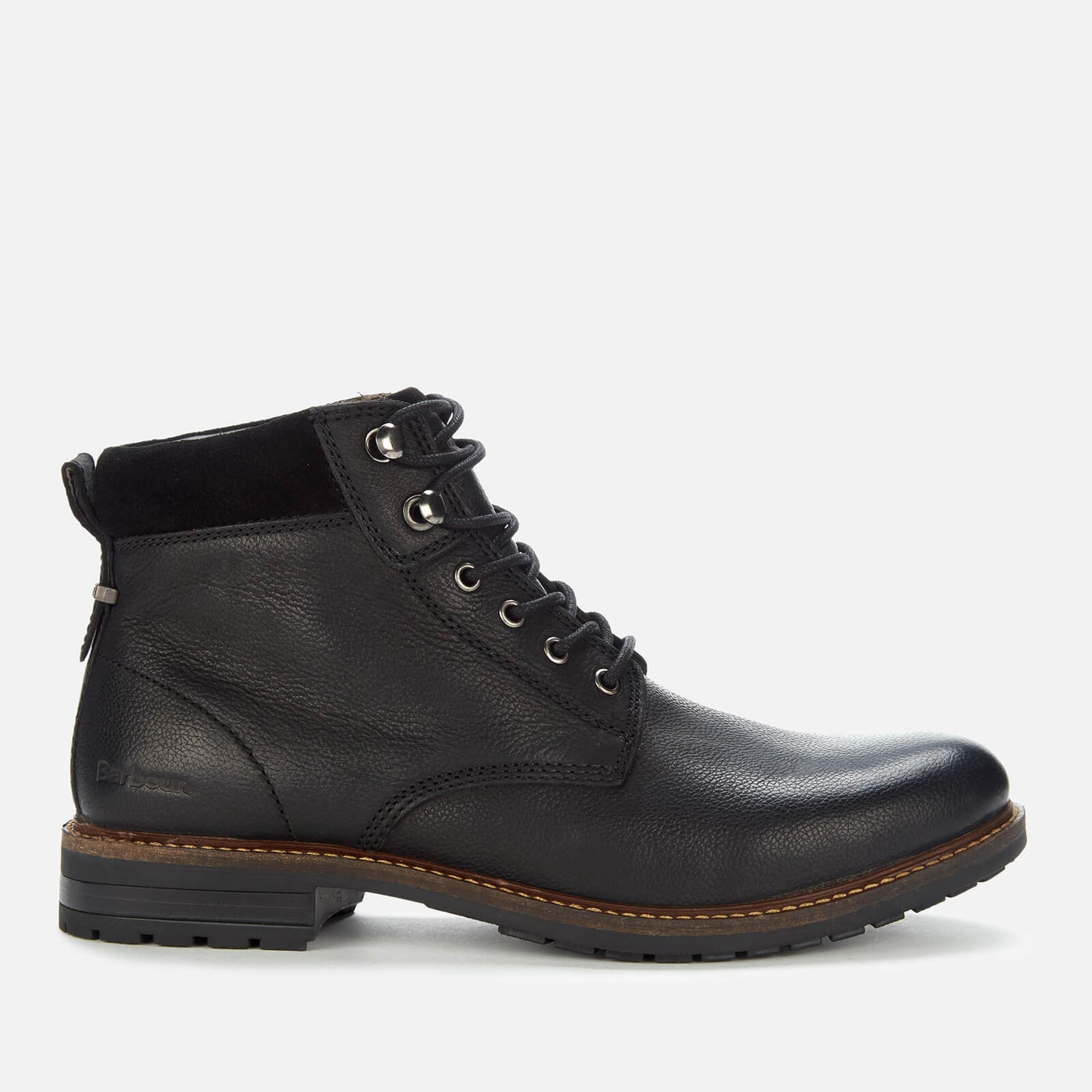 mens black barbour boots