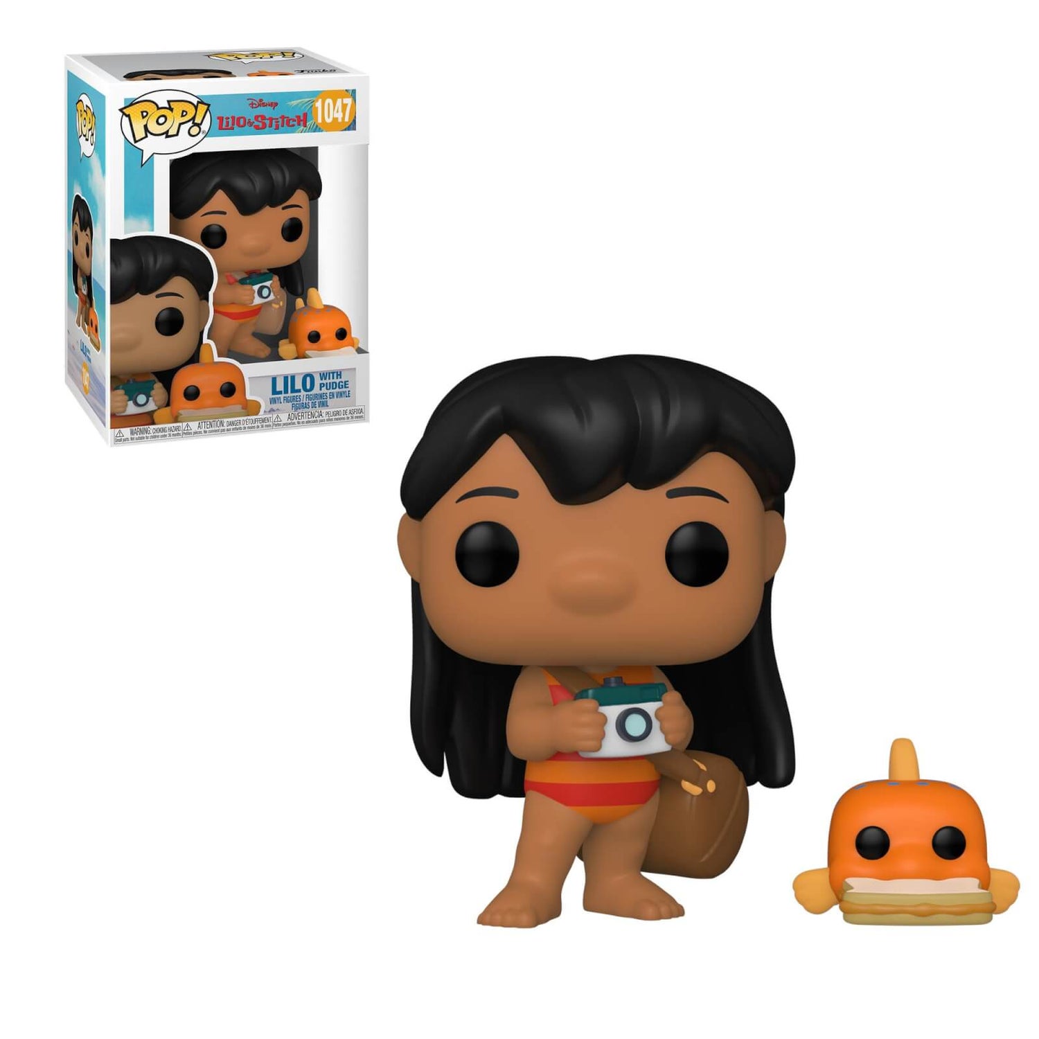 lilo with pudge funko pop