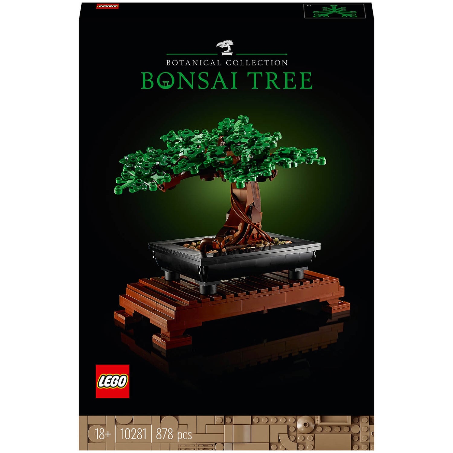 LEGO Creator Expert Bonsai Tree Set for Adults (10281) IWOOT UK