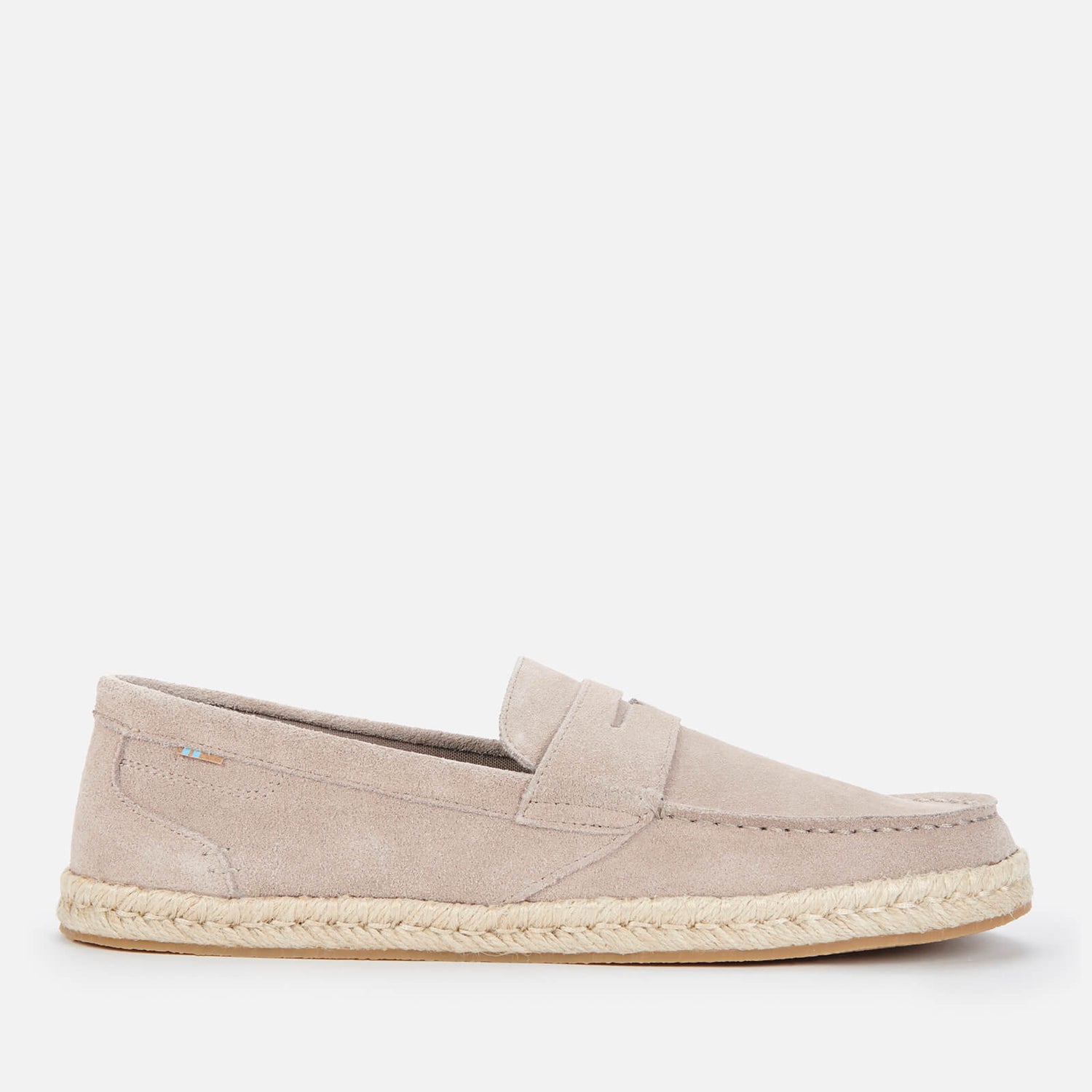TOMS Men's Stanford Rope Suede Loafers - Desert Taupe | TheHut.com