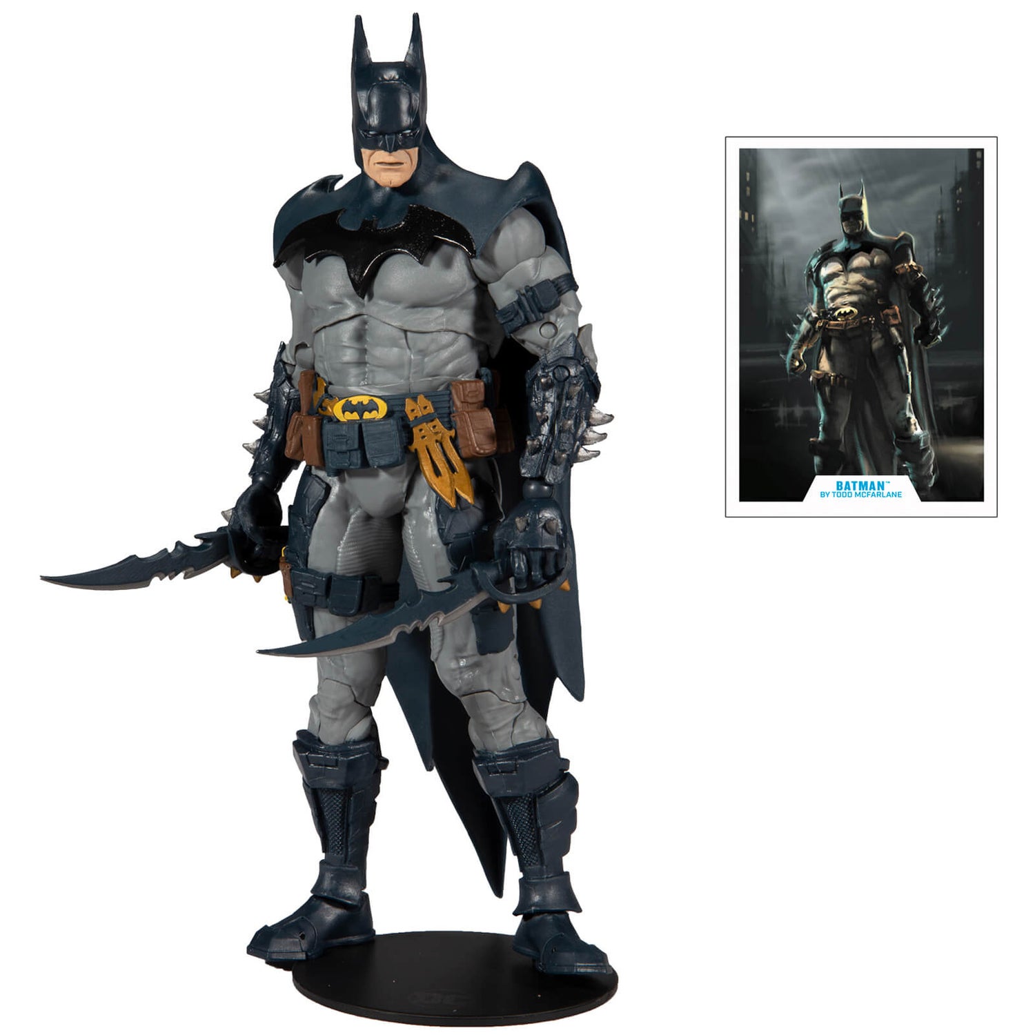 The Rarest 7 Inch Batman Figure McFarlane DC Multiverse 7 Inch Batman Action Figure (Designed by Todd ...