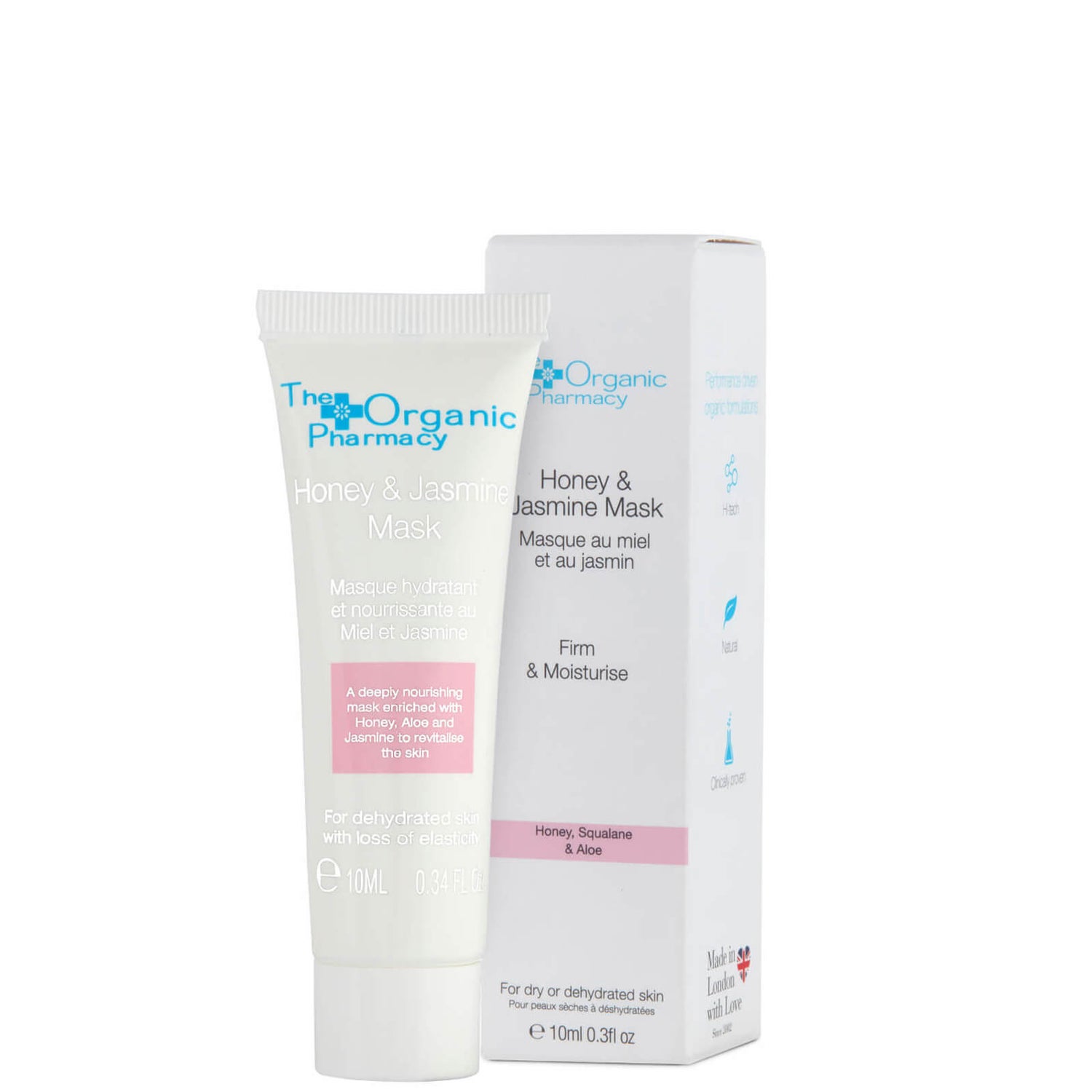 The Organic Pharmacy Honey and Jasmine Mask 10ml LOOKFANTASTIC