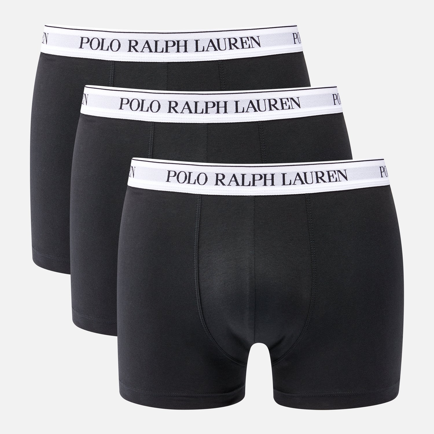Polo Ralph Lauren Men's Classic 3 Pack Trunks - Black/White | TheHut.com