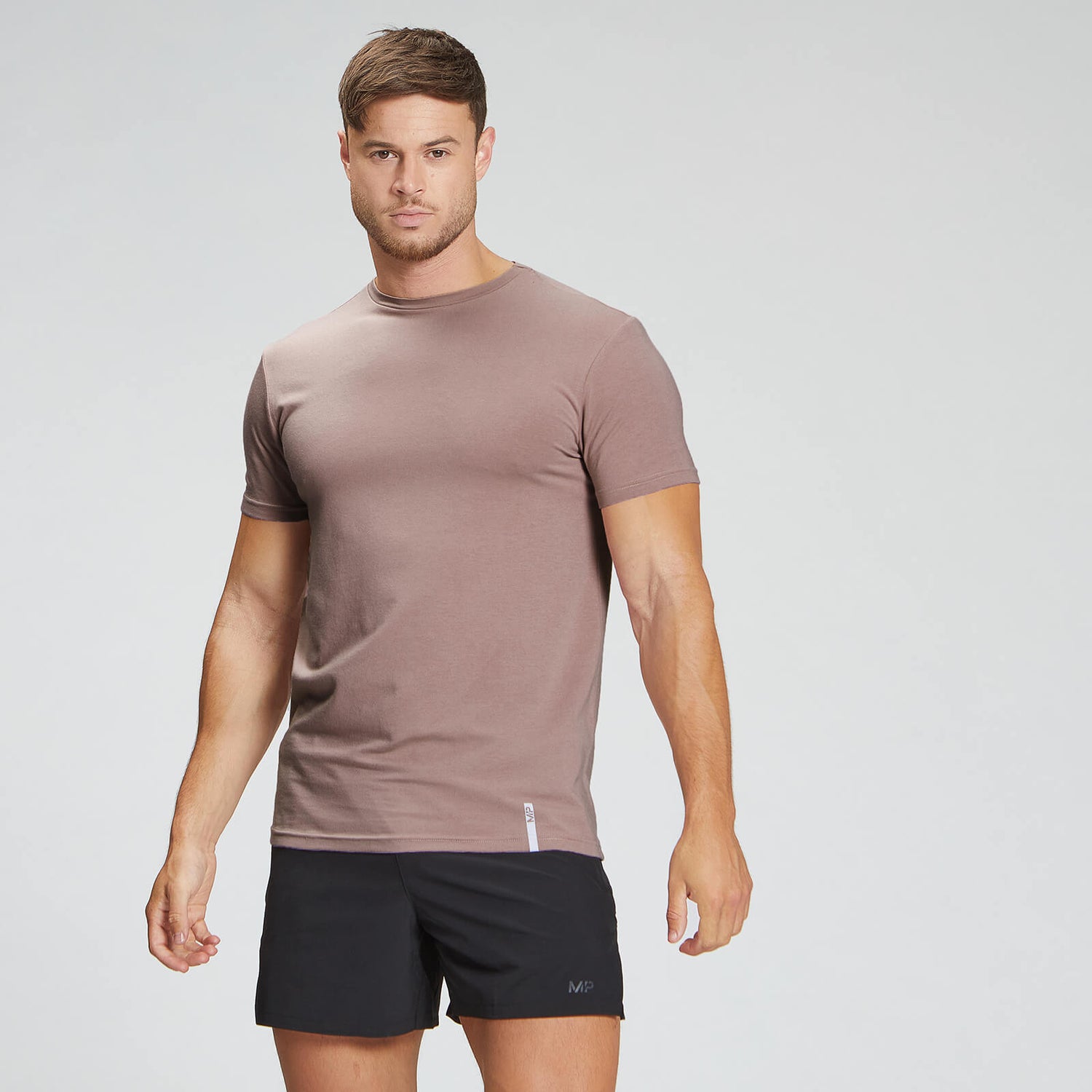 MP Men's Luxe Classic Crew T-Shirt - Fawn | MYPROTEIN™