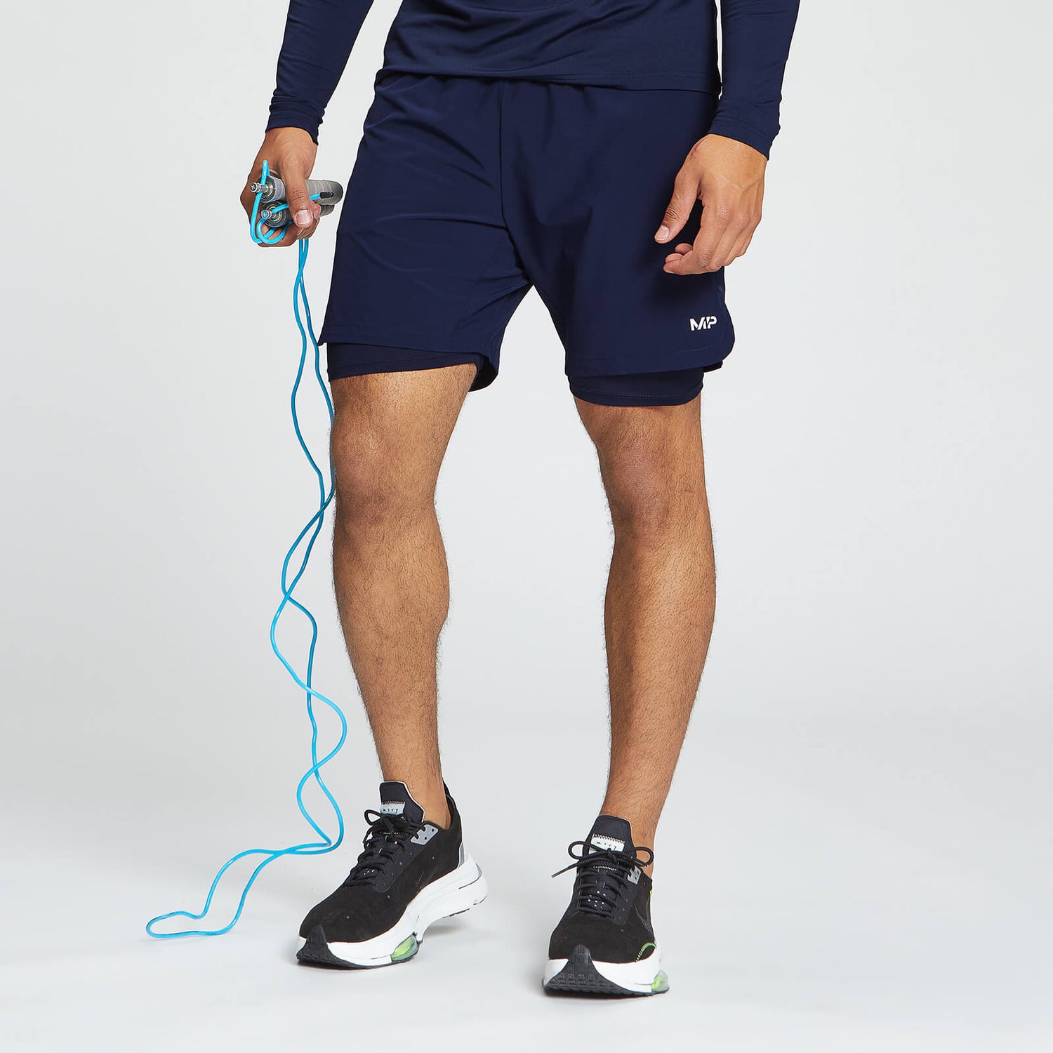 men's 2 in 1 training shorts