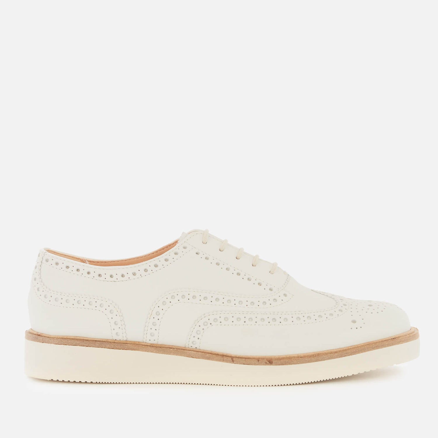 womens brogues with white sole