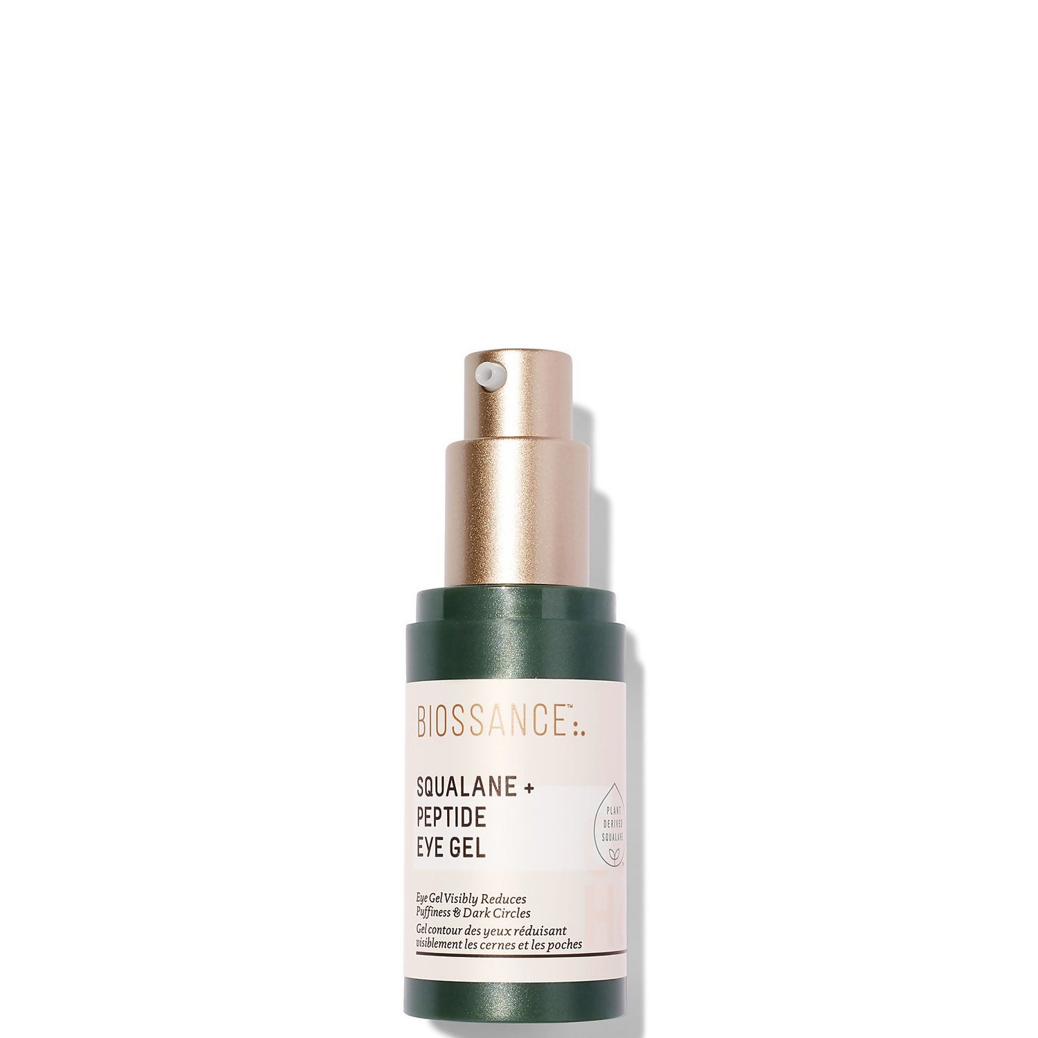 Biossance Squalane and Peptide Eye Gel 15ml LOOKFANTASTIC